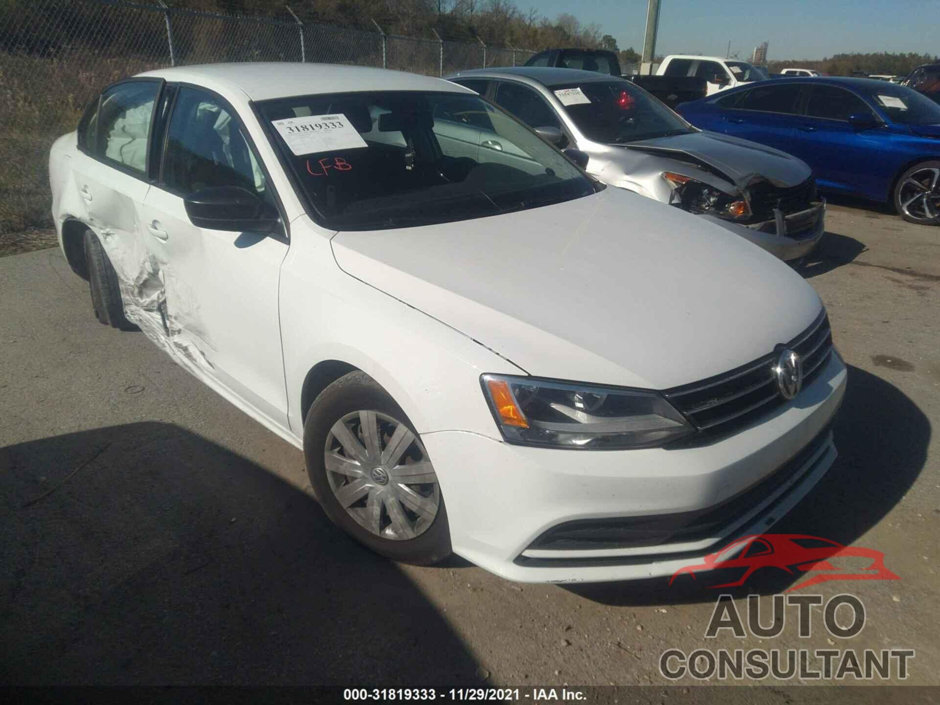 VOLKSWAGEN JETTA SEDAN 2016 - 3VW267AJ6GM319009