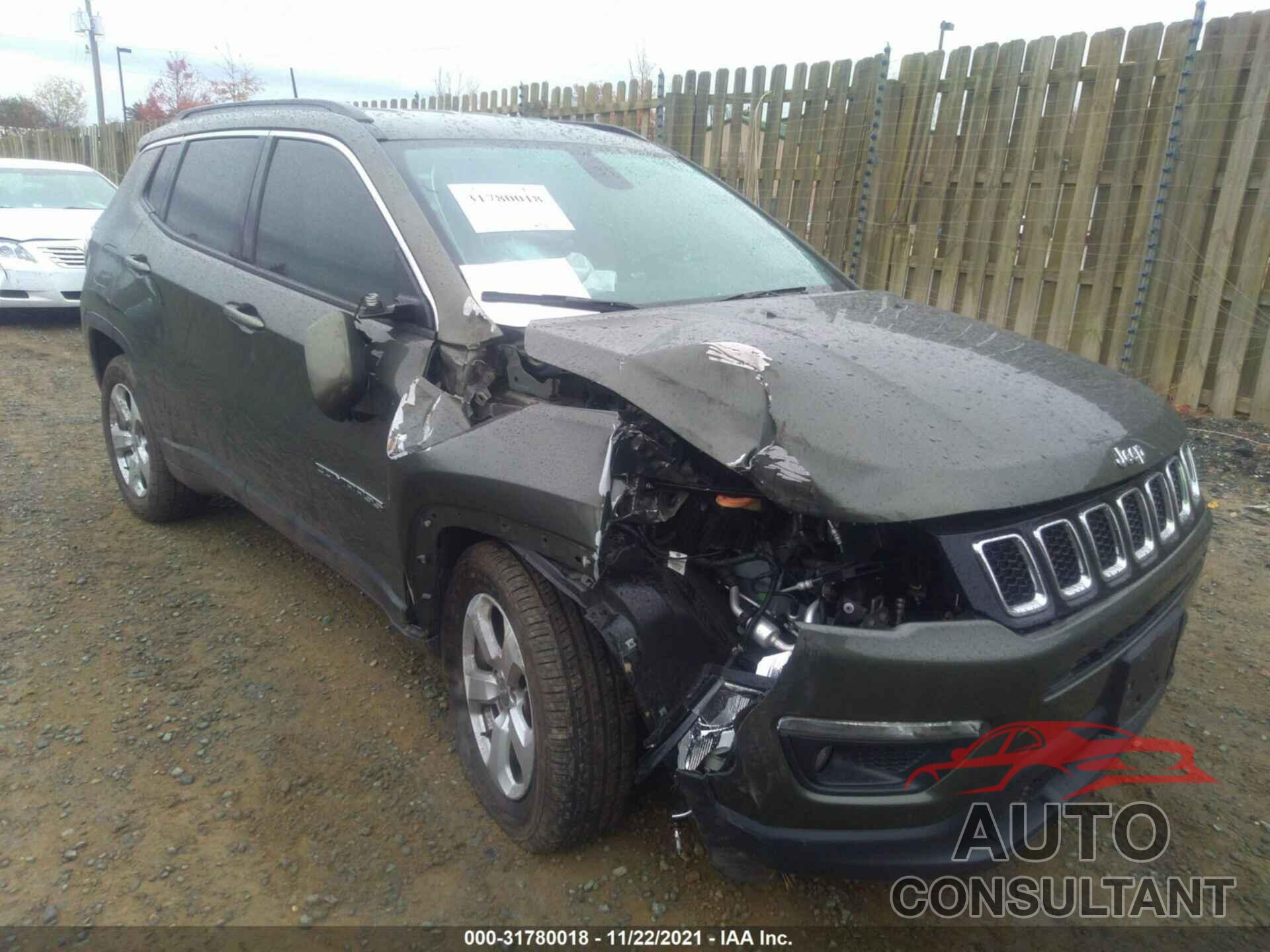 JEEP COMPASS 2018 - 3C4NJDBB9JT345234