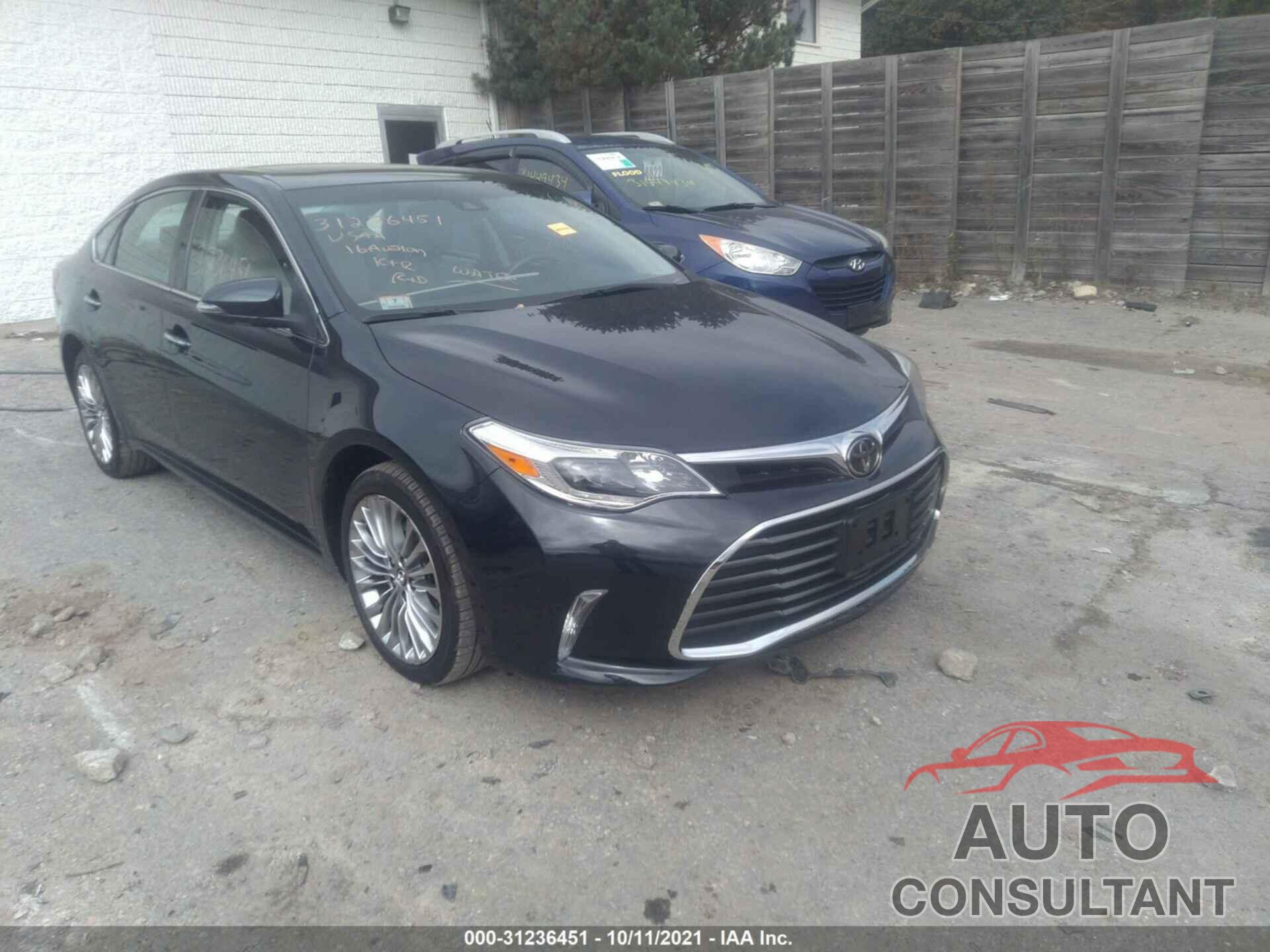 TOYOTA AVALON 2016 - 4T1BK1EB1GU205294