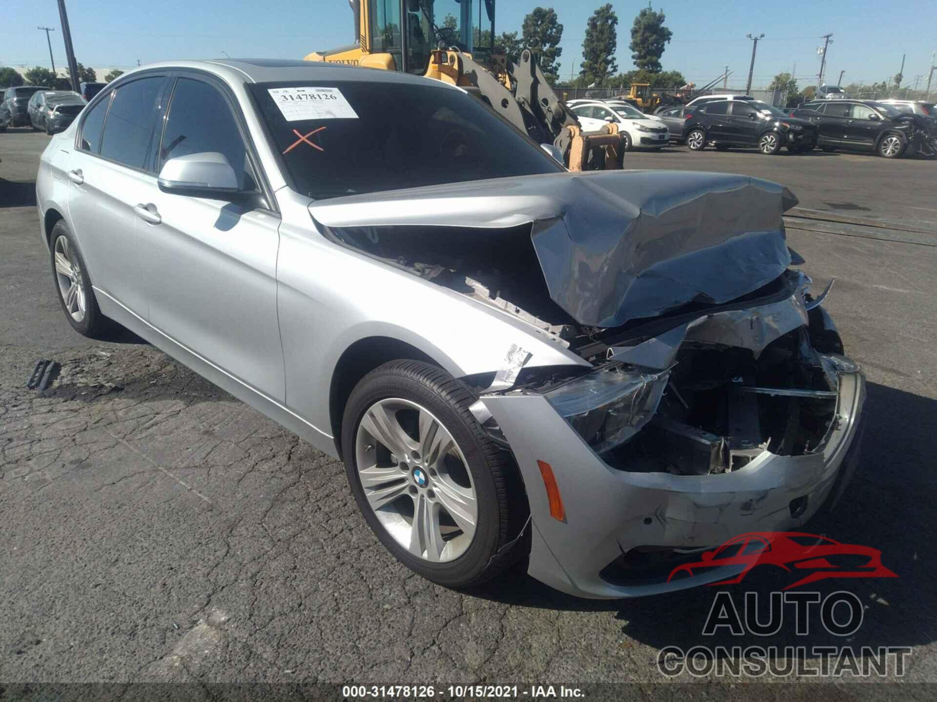 BMW 3 SERIES 2016 - WBA8E9C55GK644234