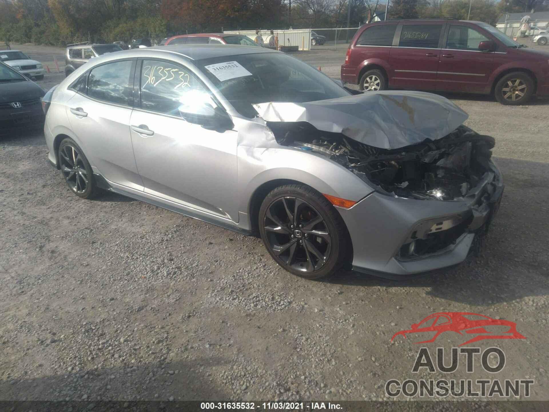 HONDA CIVIC HATCHBACK 2018 - SHHFK7H40JU220437