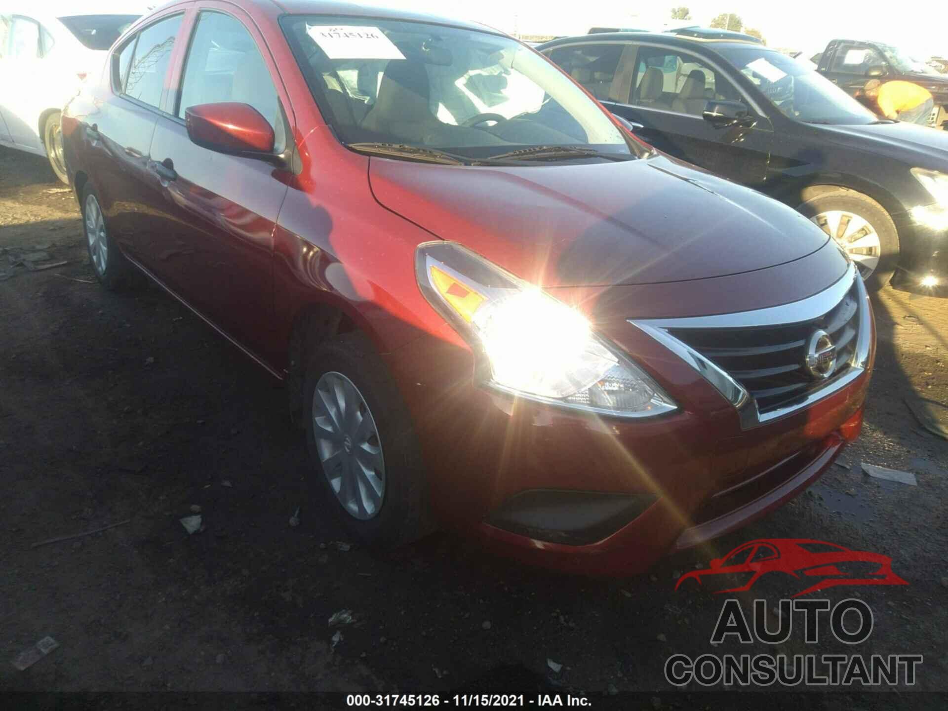 NISSAN VERSA 2016 - 3N1CN7AP5GL889087