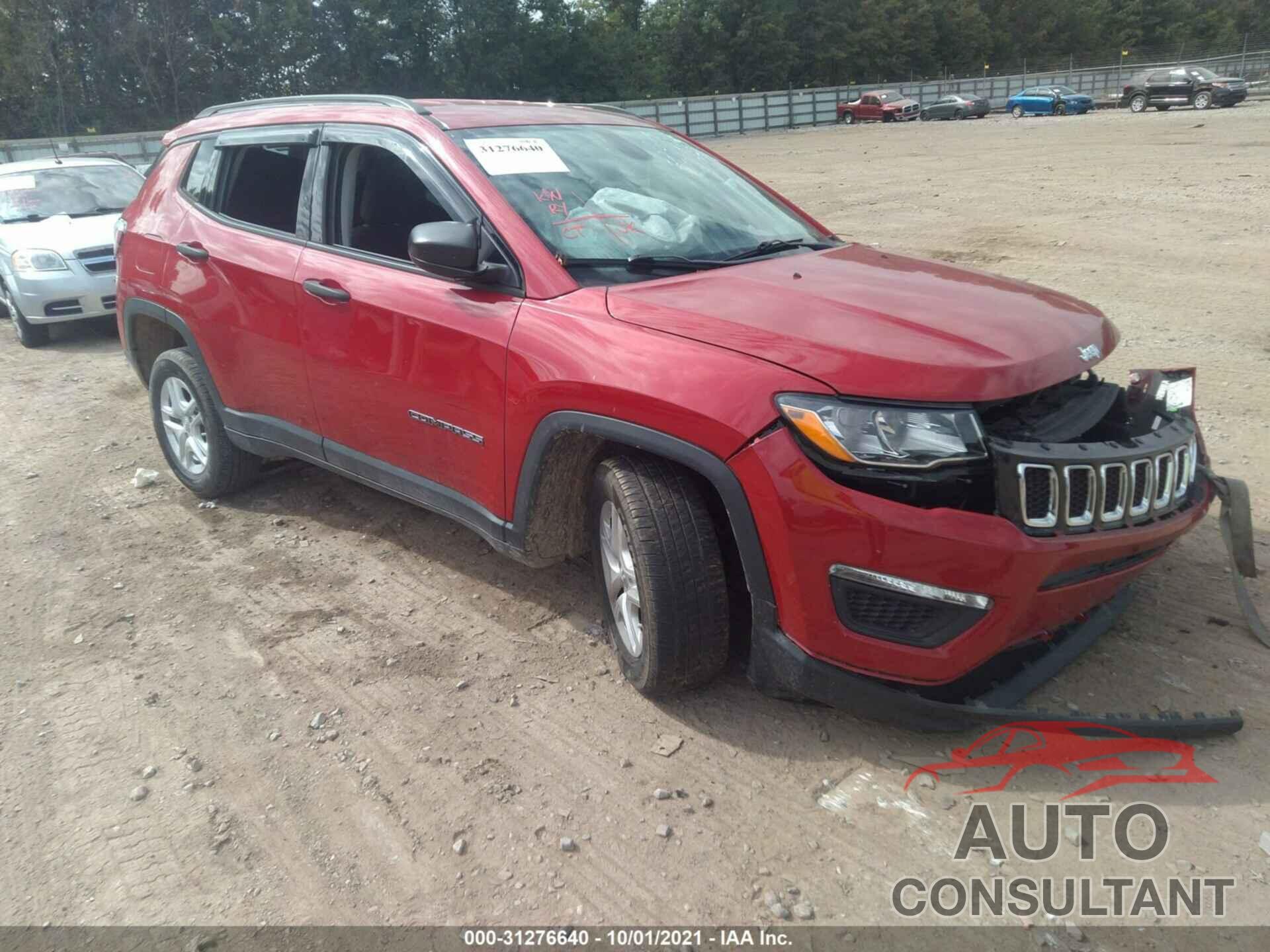 JEEP COMPASS 2017 - 3C4NJDAB1HT666762
