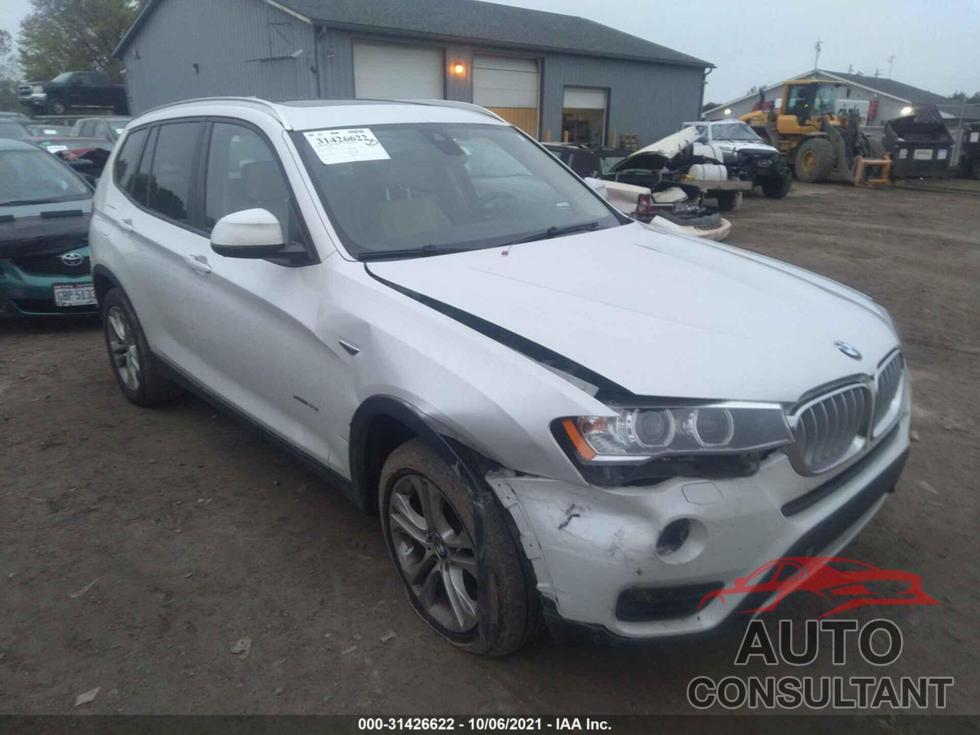BMW X3 2015 - 3N1CP5BV7LL533908