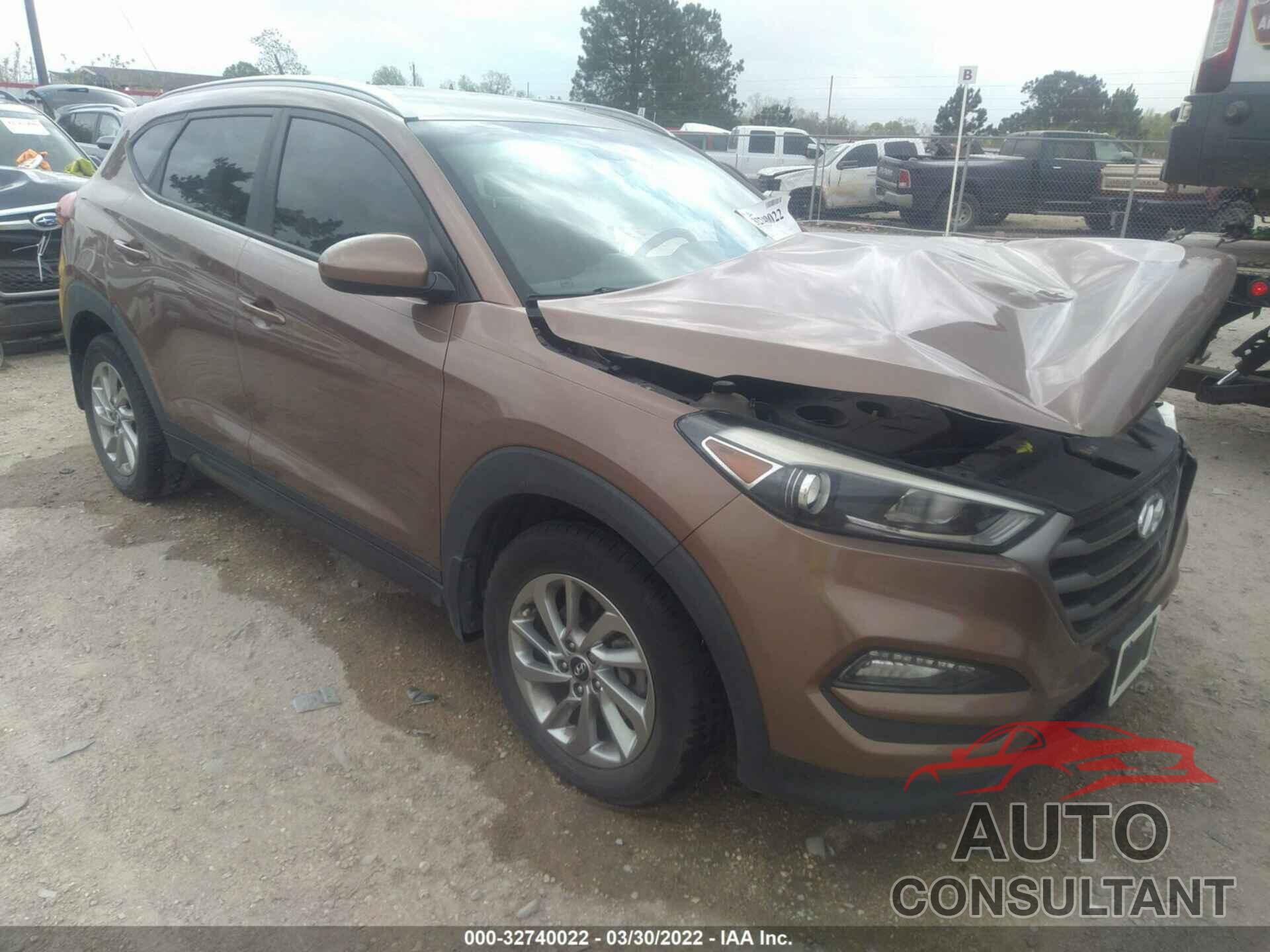 HYUNDAI TUCSON 2016 - KM8J33A42GU154383