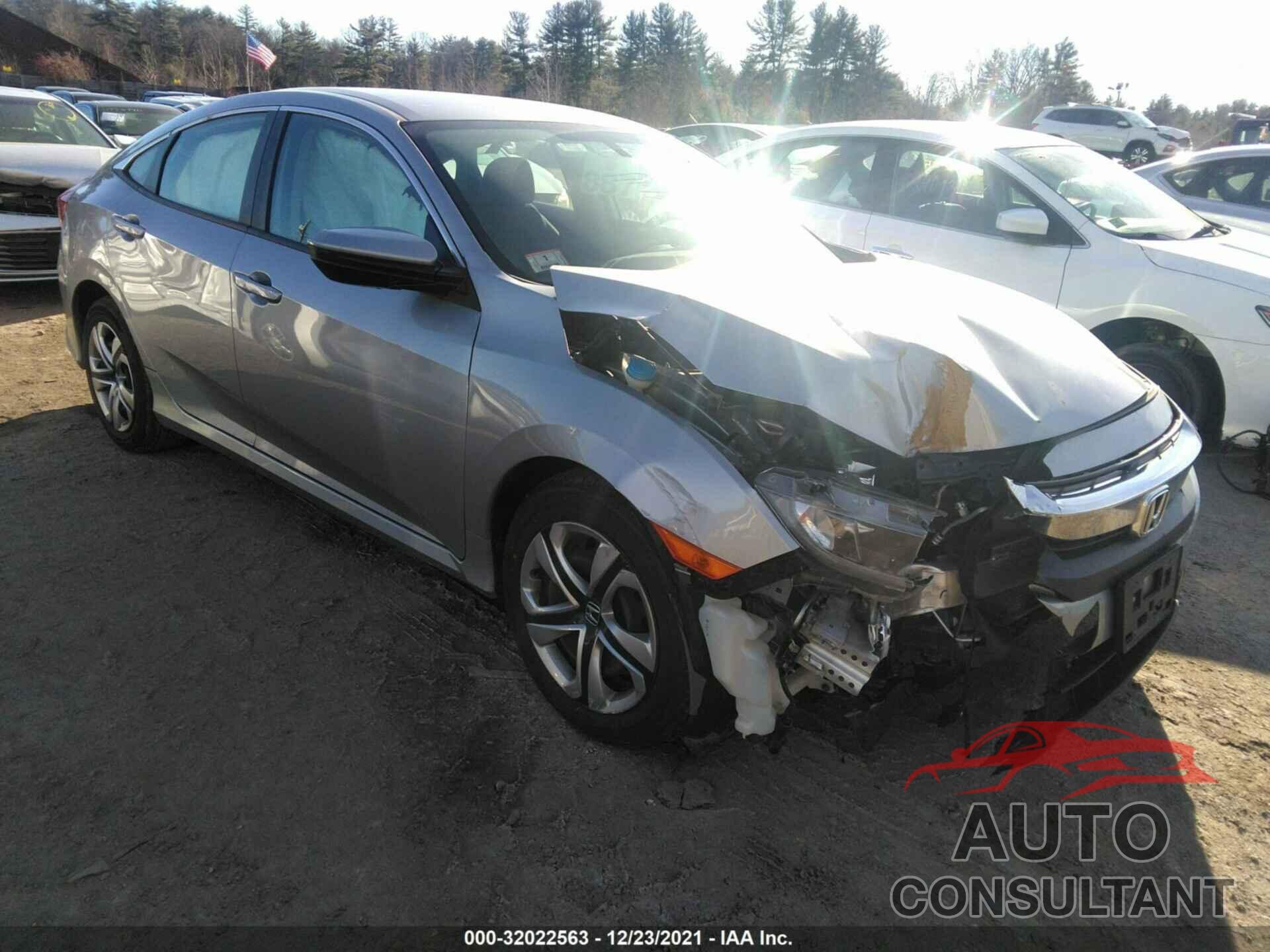 HONDA CIVIC SEDAN 2016 - 19XFC2F58GE221119