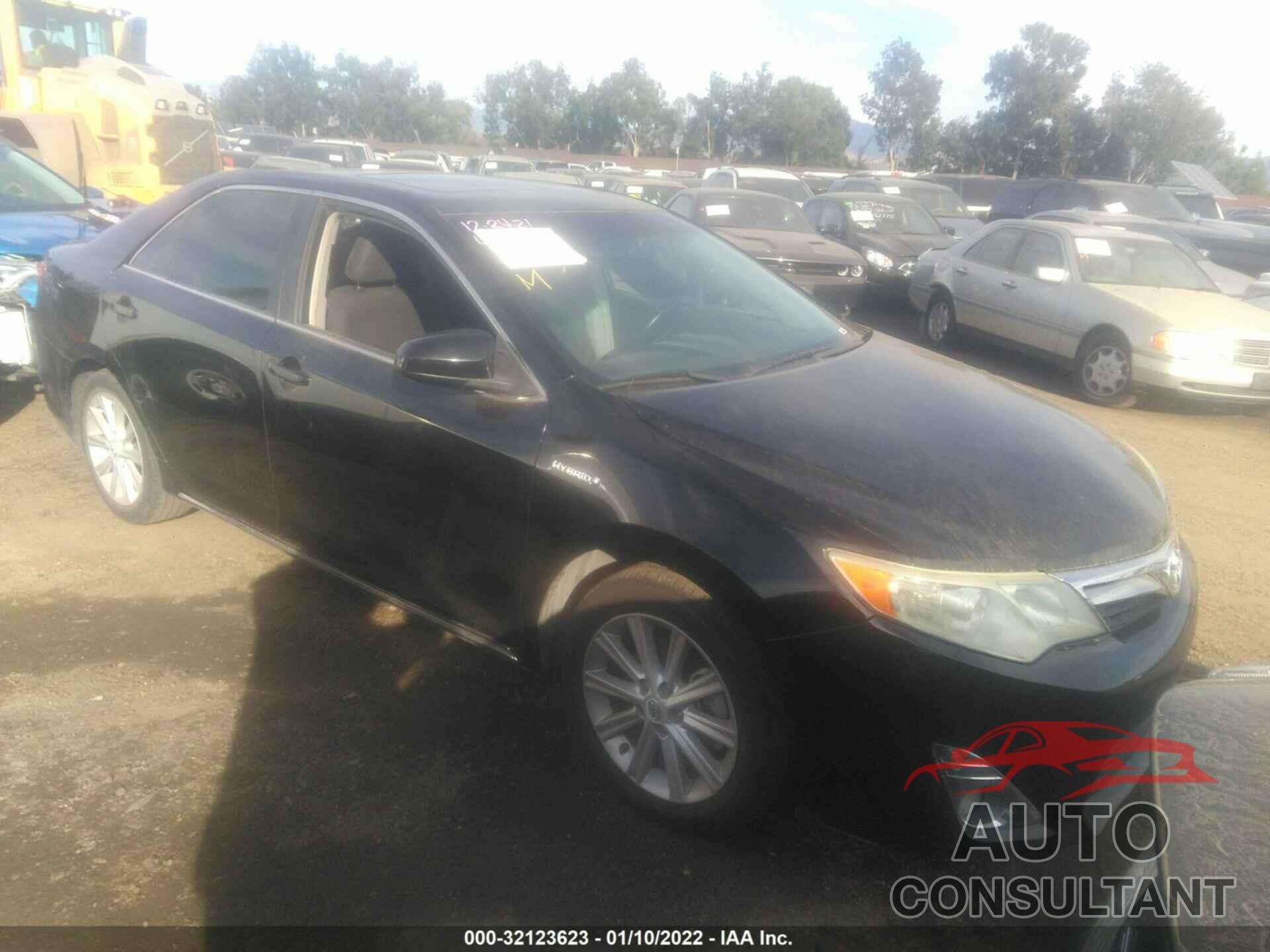 TOYOTA CAMRY HYBRID 2012 - 4T1BD1FK2CU061399