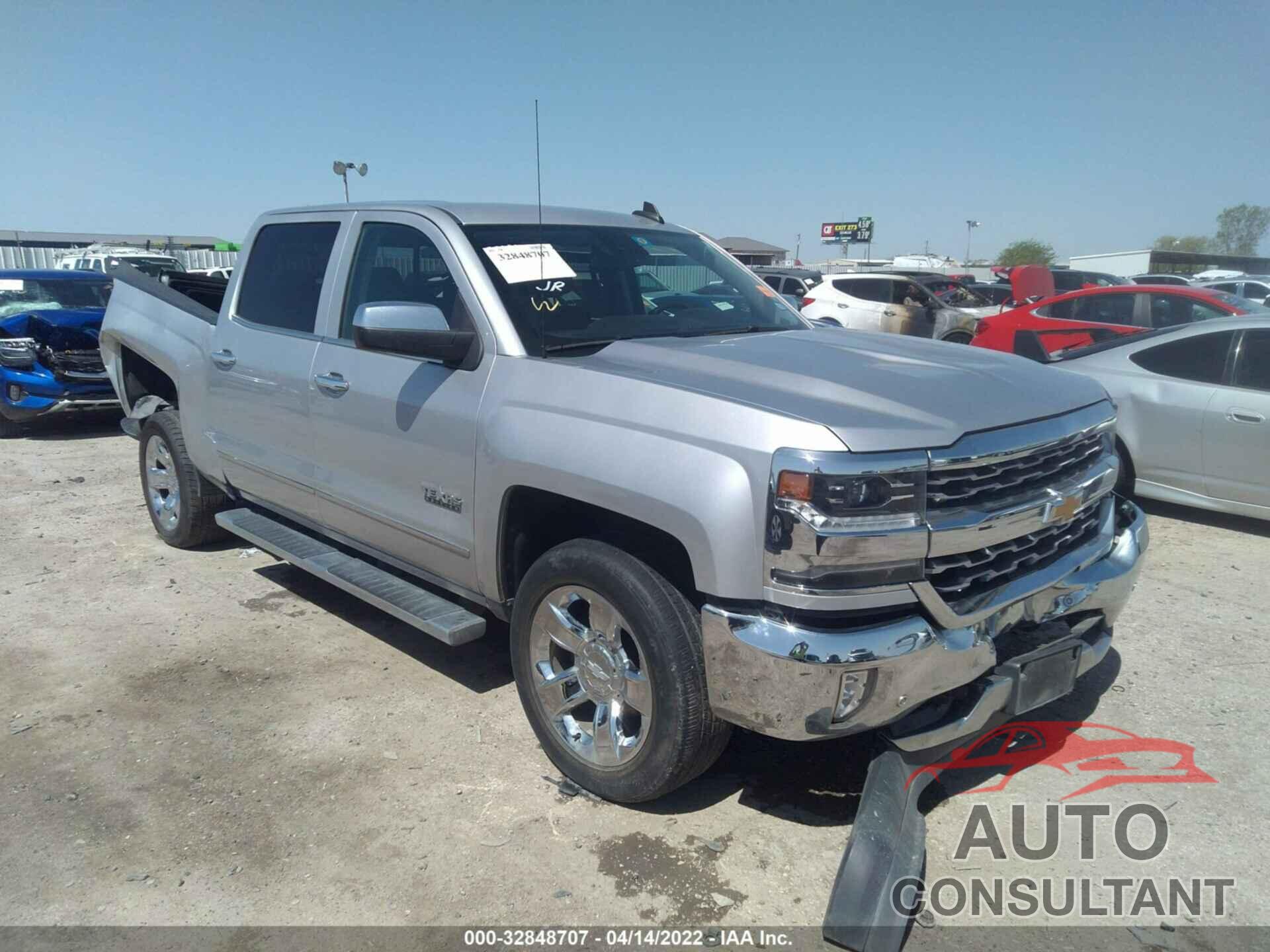 CHEVROLET SILVERADO 1500 2018 - 3GCUKSEC2JG586126
