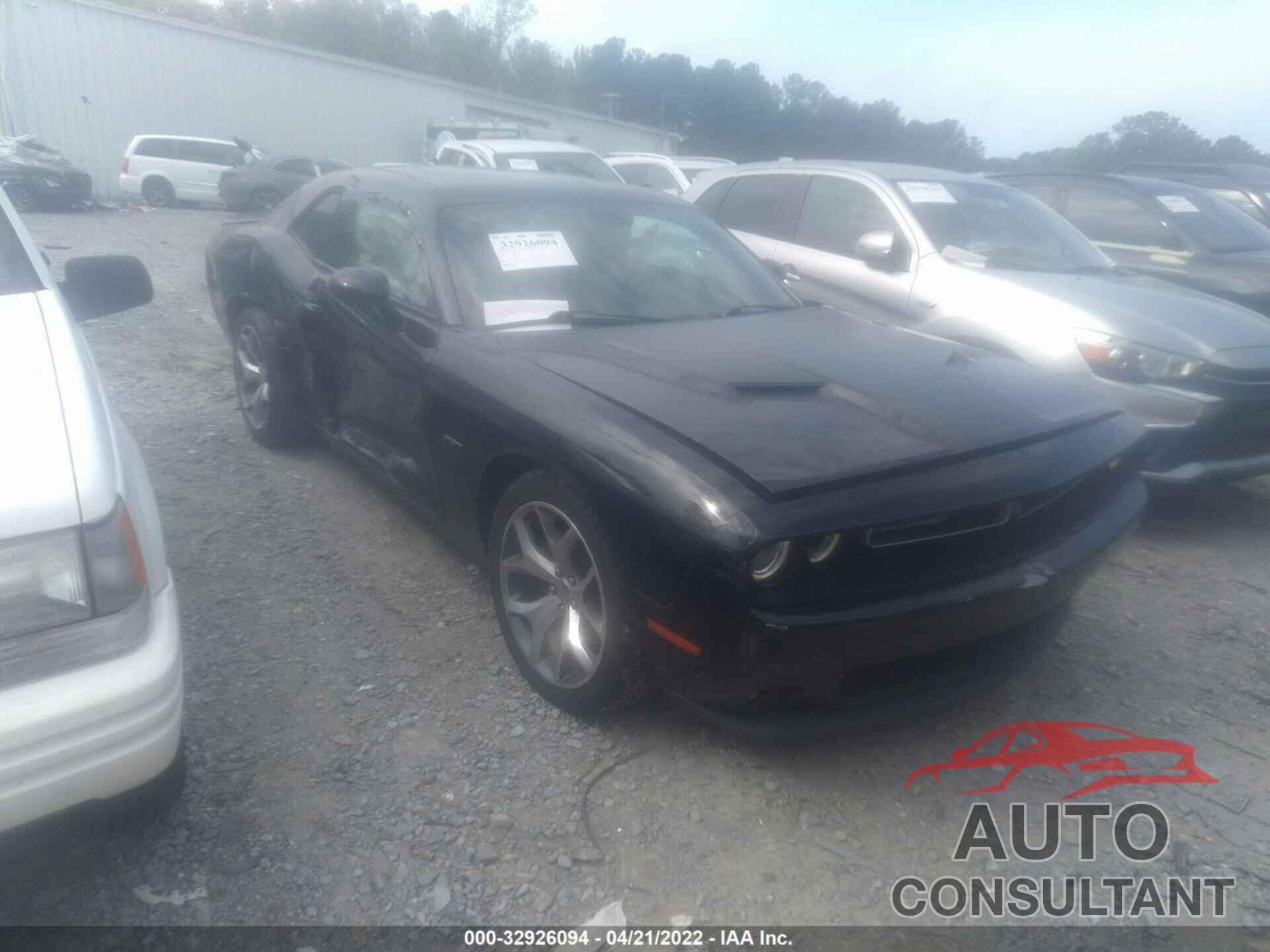 DODGE CHALLENGER 2016 - 2C3CDZBT9GH195765