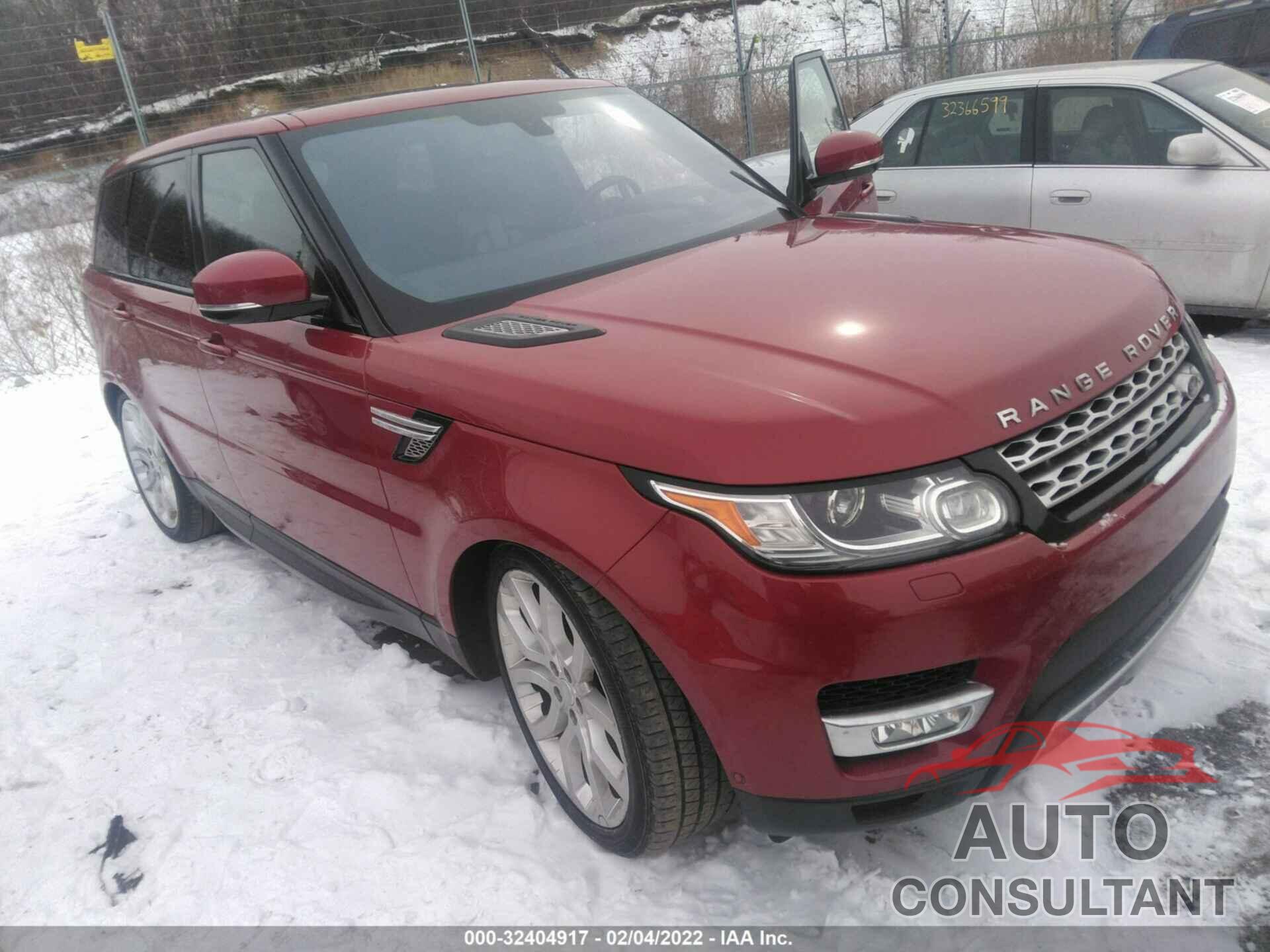 LAND ROVER RANGE ROVER SPORT 2016 - SALWR2EF7GA102465