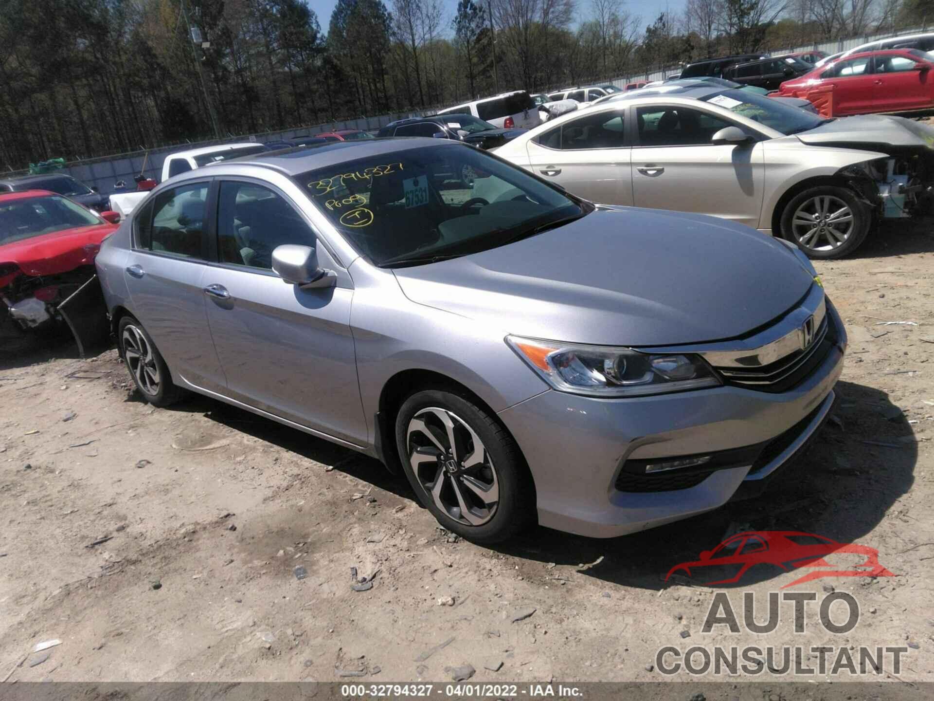 HONDA ACCORD SEDAN 2016 - 1HGCR2F80GA104148