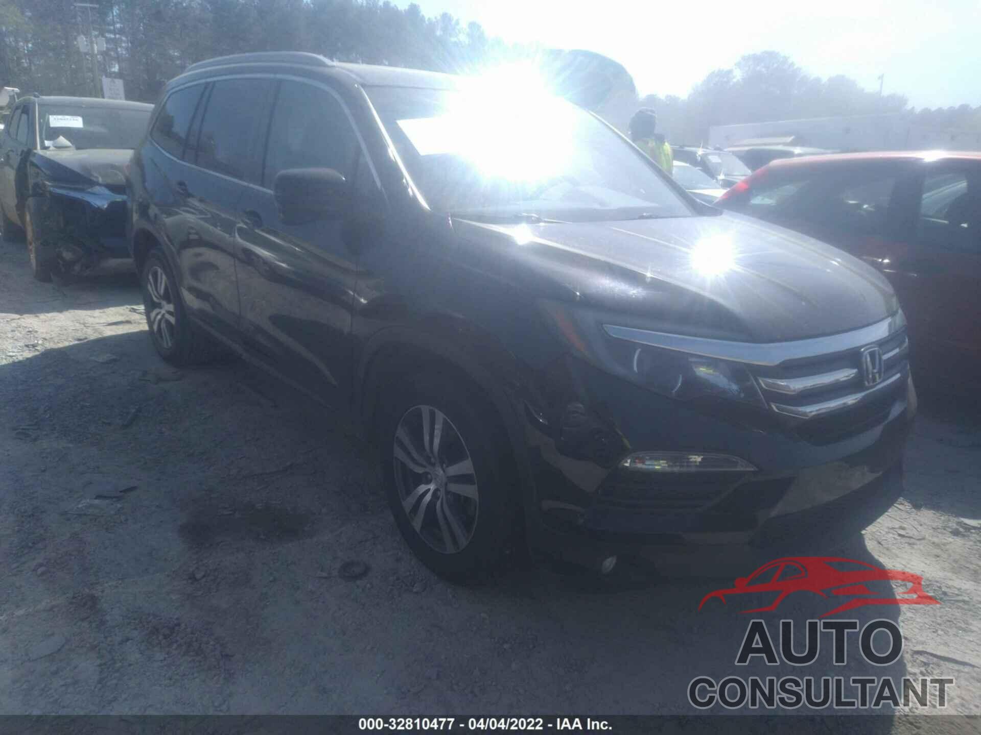 HONDA PILOT 2016 - 5FNYF5H51GB010580