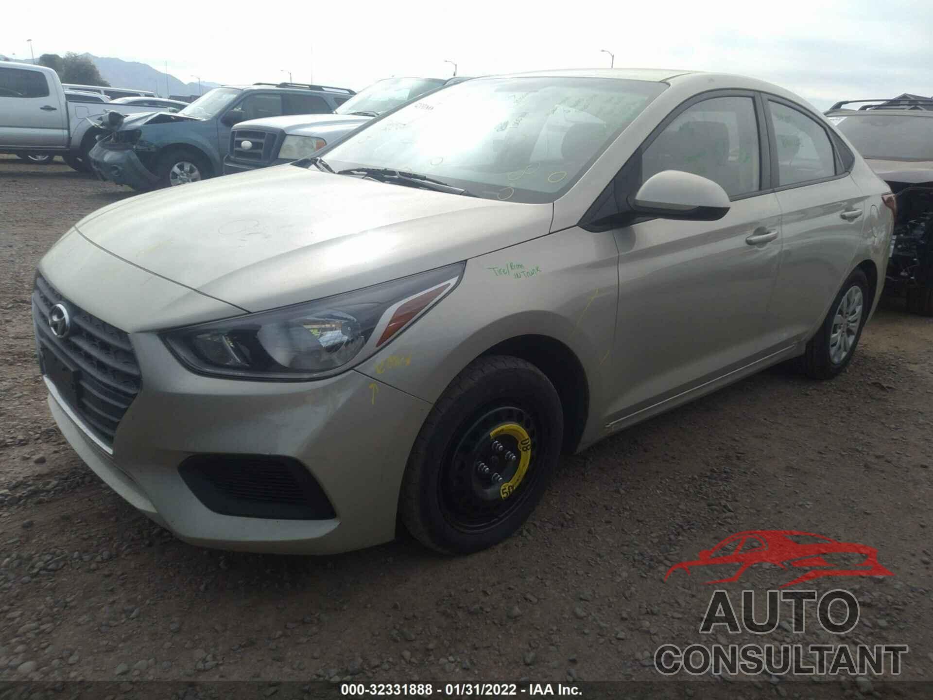 HYUNDAI ACCENT 2018 - 3KPC24A31JE029586