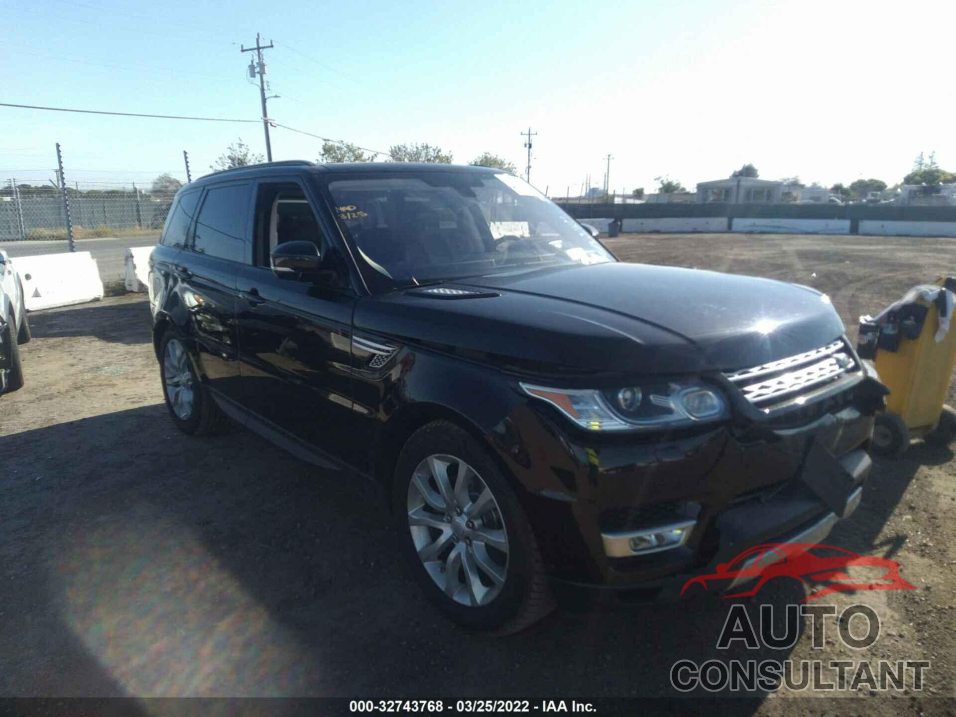 LAND ROVER RANGE ROVER SPORT 2016 - SALWR2PF9GA118762