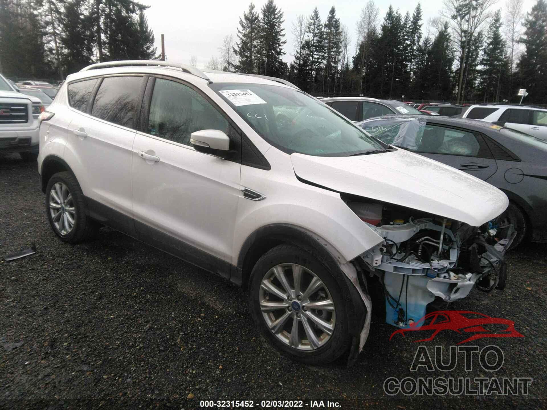 FORD ESCAPE 2018 - 1FMCU9J96JUC60752