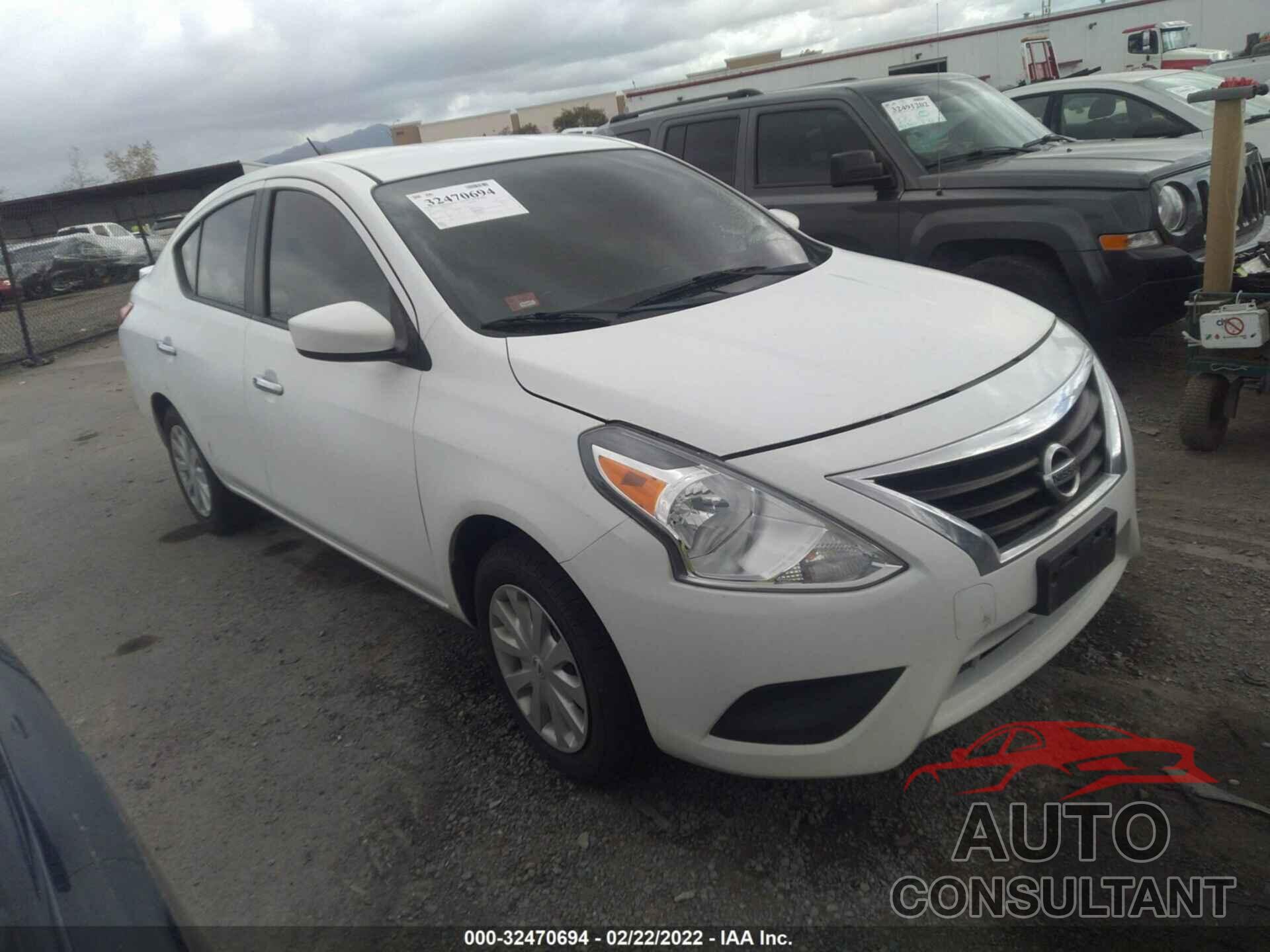 NISSAN VERSA 2016 - 3N1CN7AP2GL825783