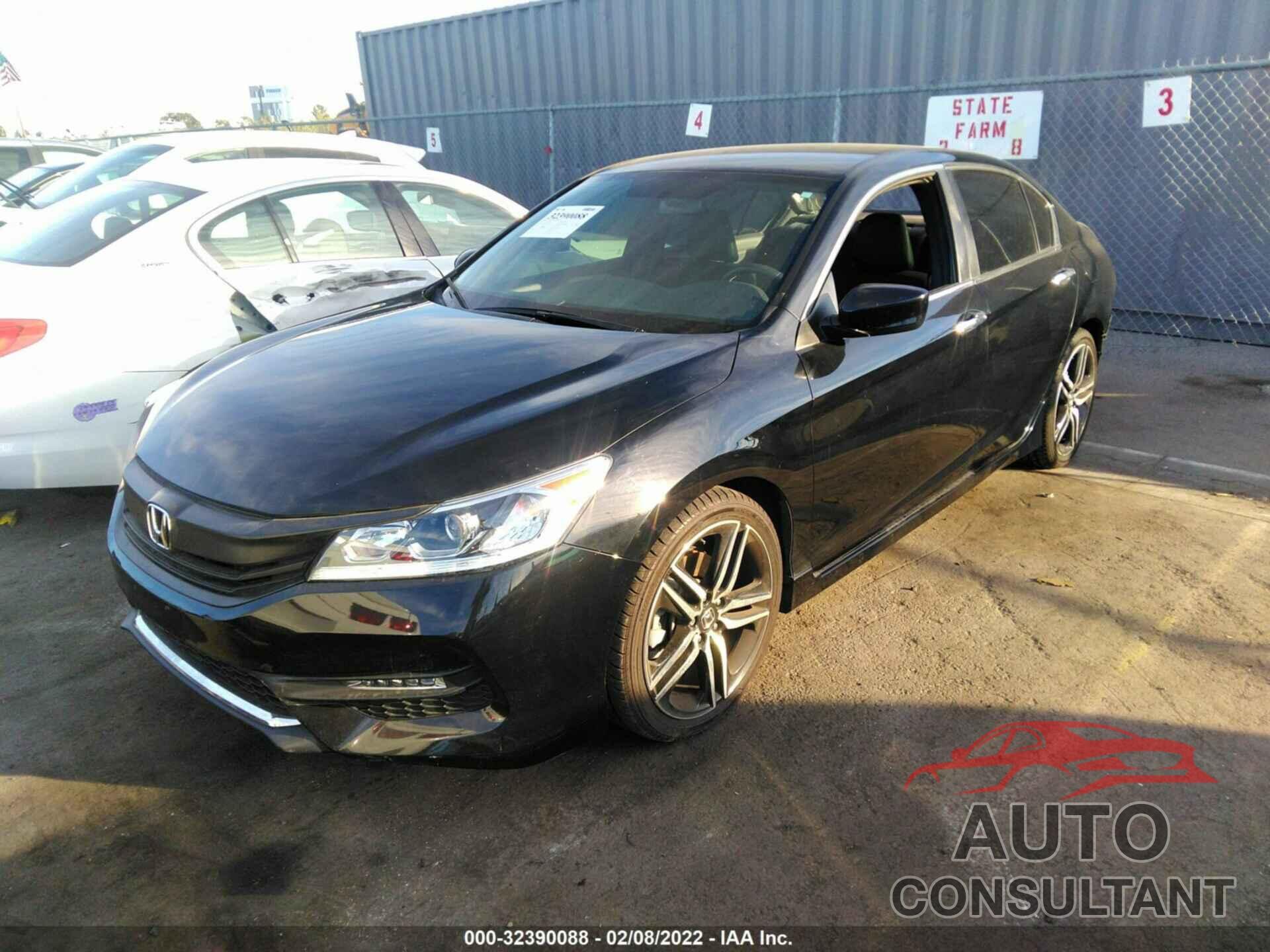 HONDA ACCORD SEDAN 2016 - 1HGCR2F53GA173003
