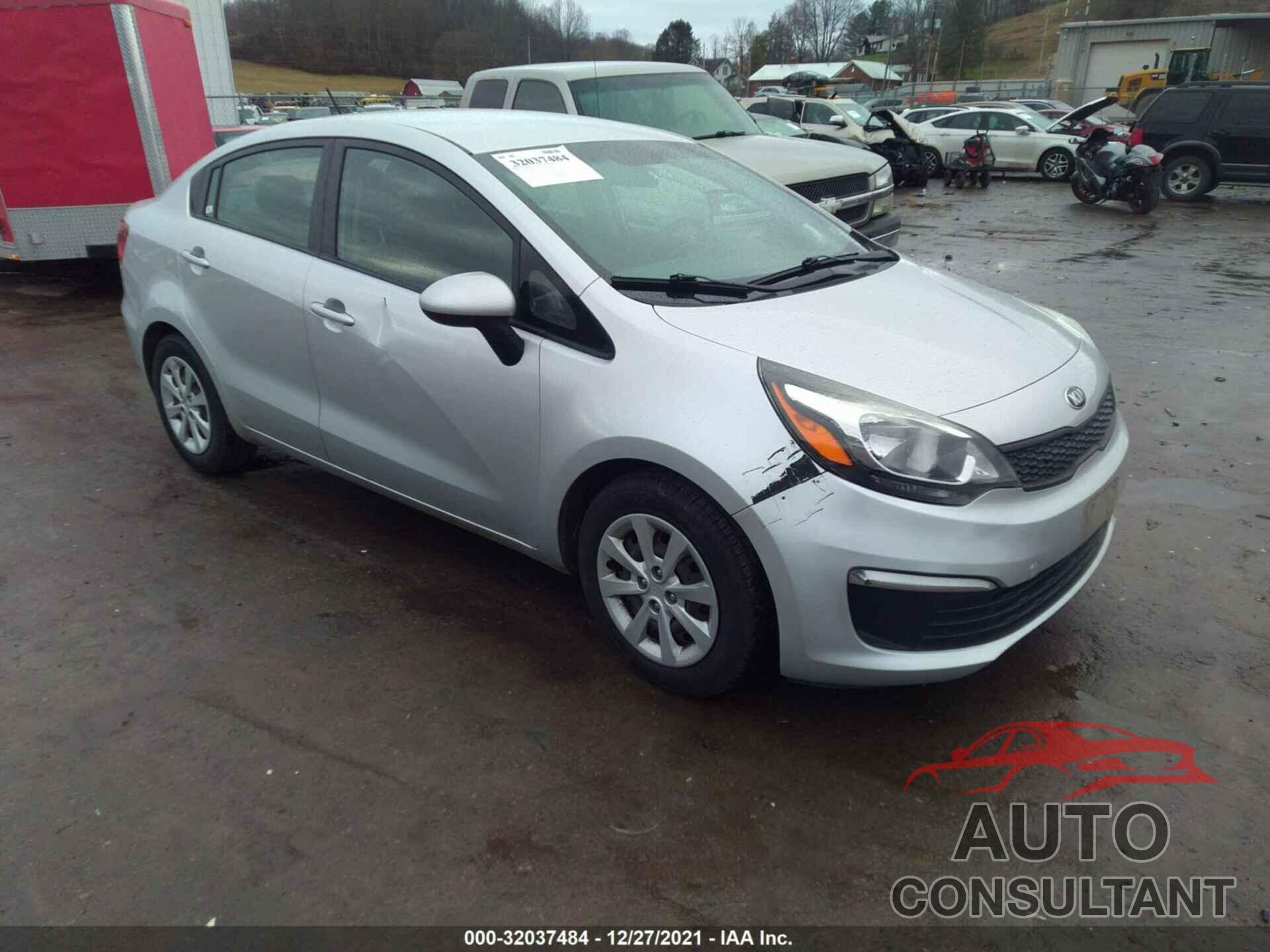 KIA RIO 2016 - KNADM4A34G6577950