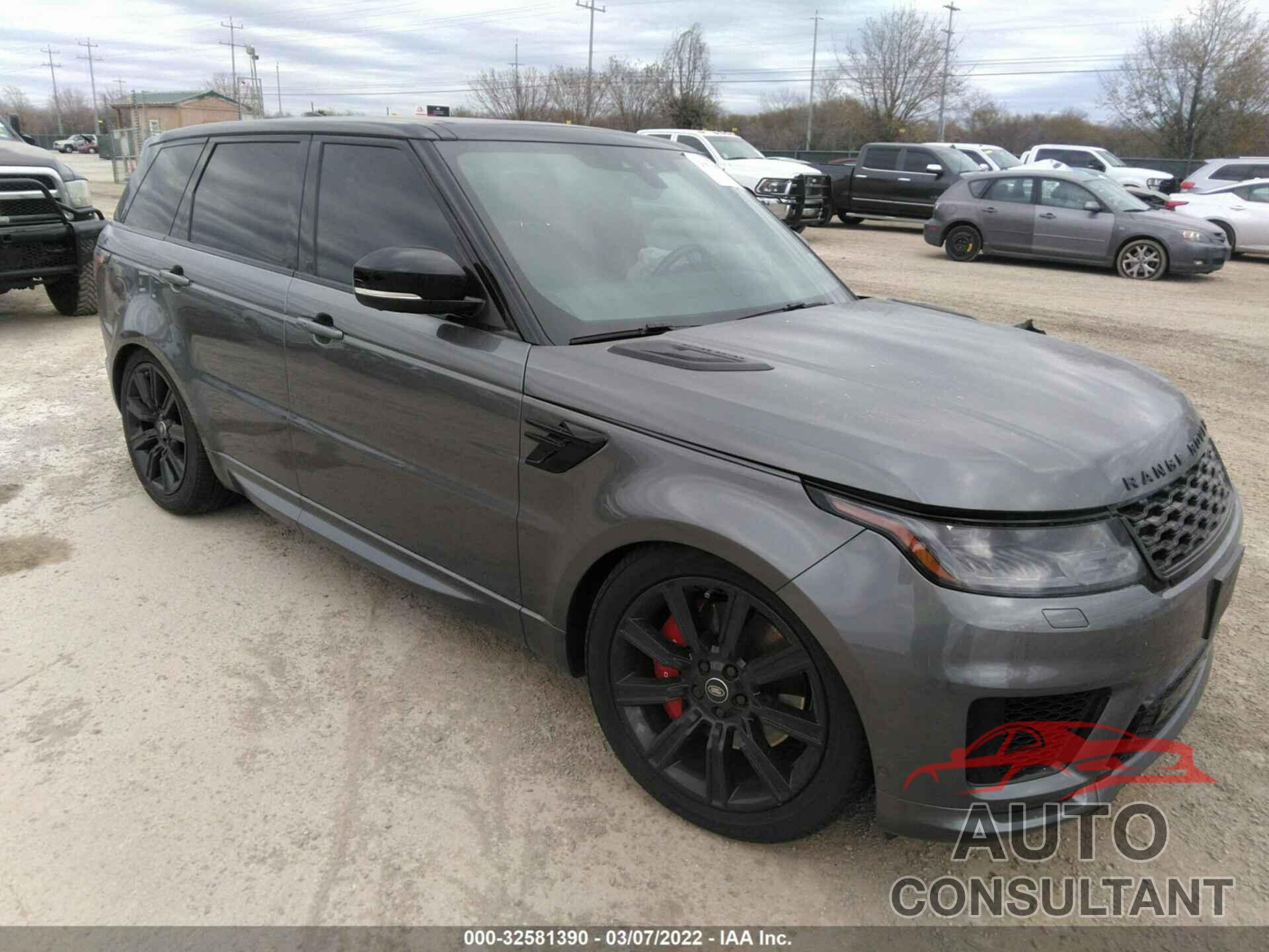 LAND ROVER RANGE ROVER SPORT 2018 - SALWR2REXJA182448
