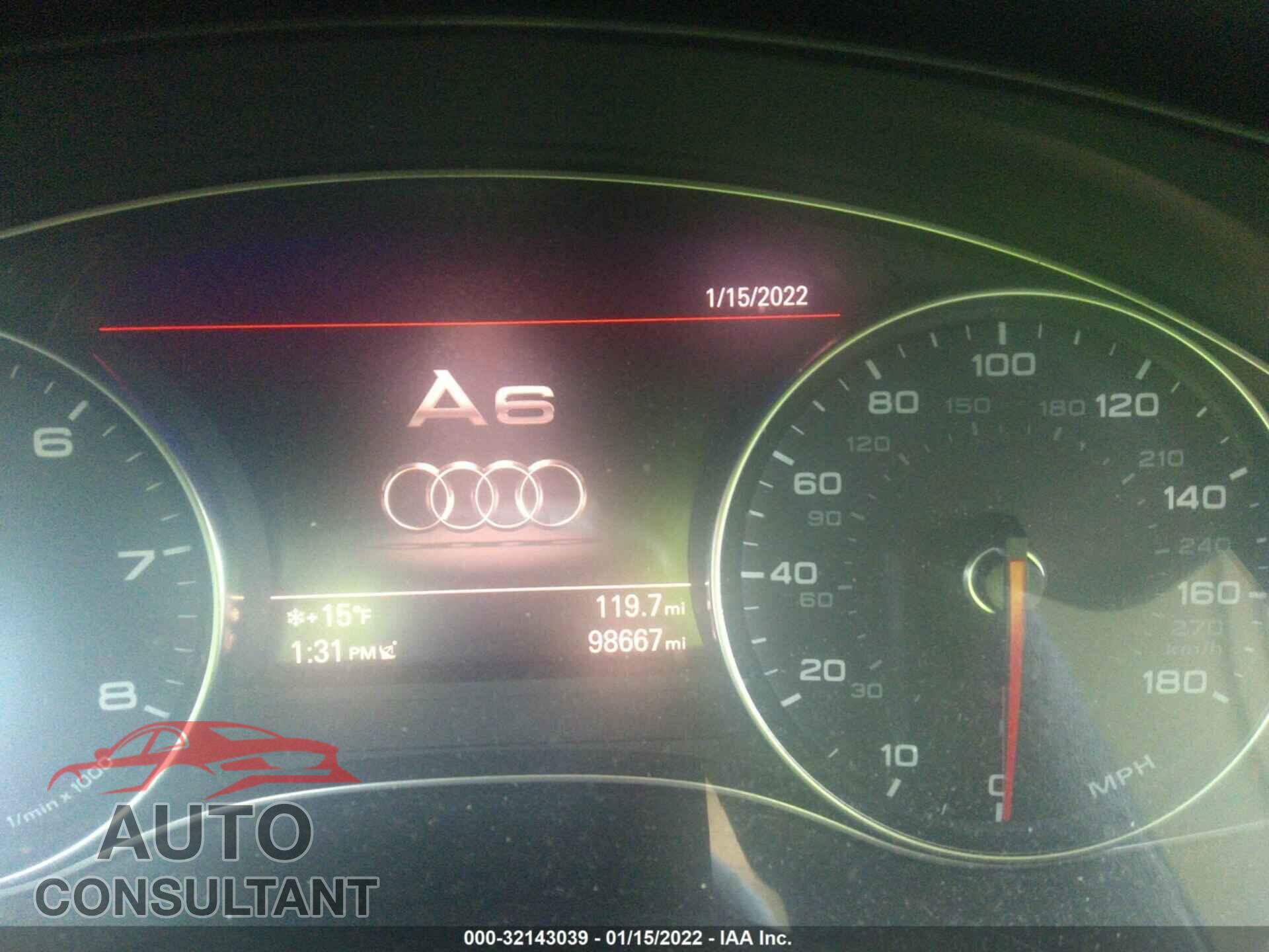 AUDI A6 2016 - WAUGFAFC9GN014798