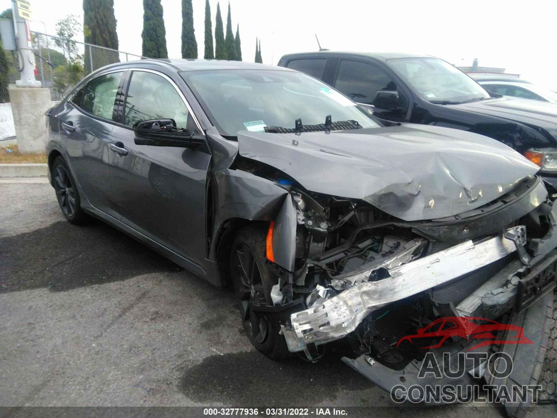 HONDA CIVIC HATCHBACK 2021 - SHHFK7H61MU404338