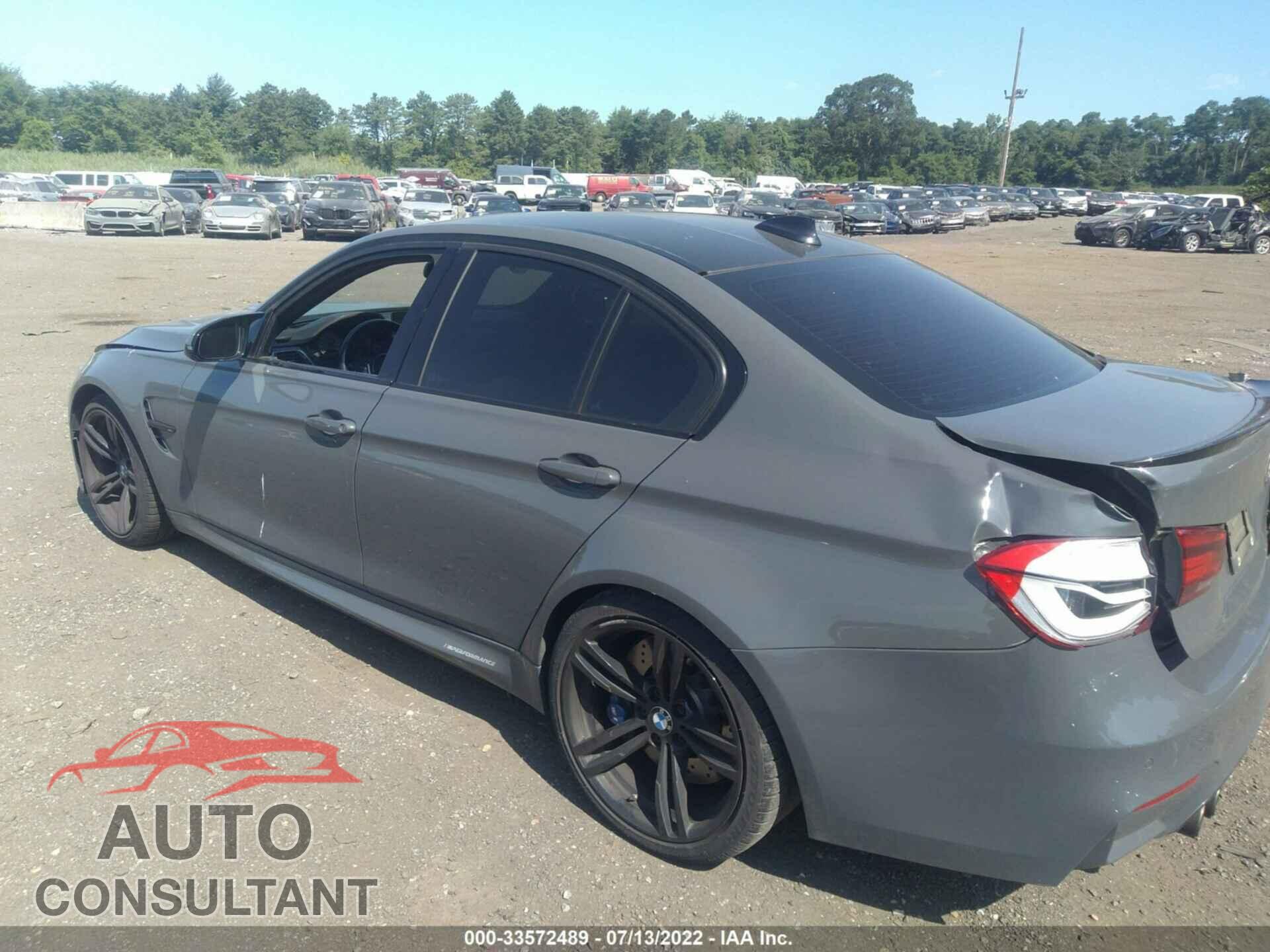 BMW M3 2017 - WBS8M9C38H5G85683