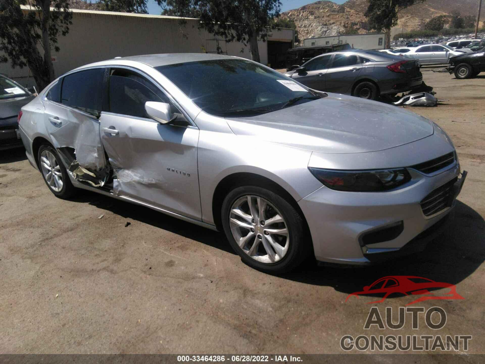 CHEVROLET MALIBU 2016 - 1G1ZE5ST8GF297905