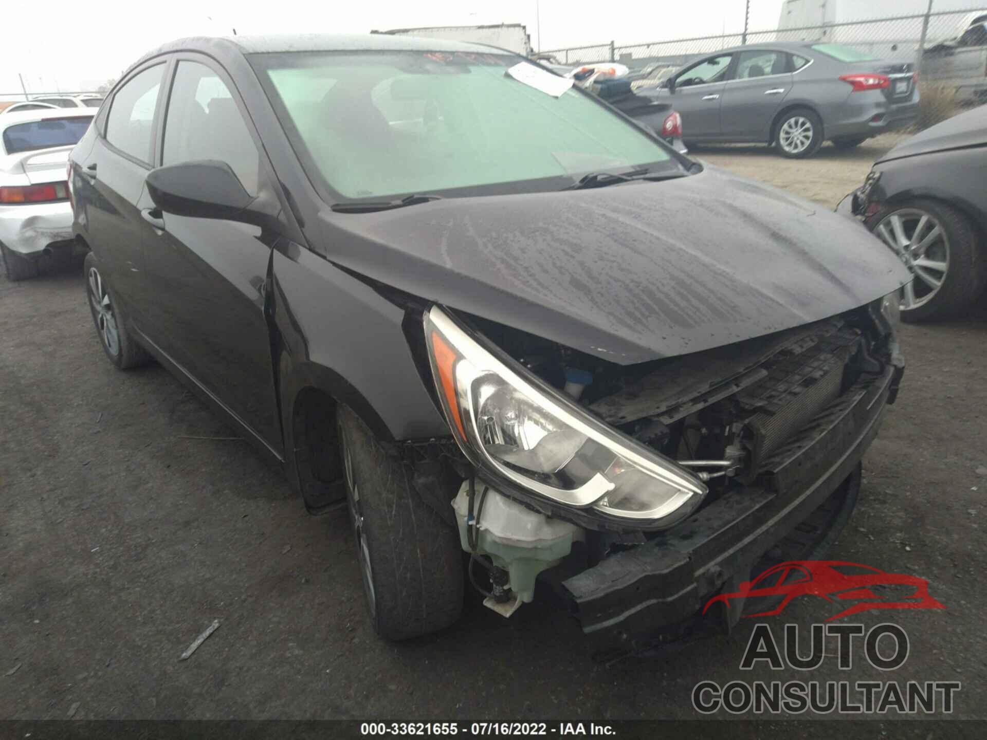 HYUNDAI ACCENT 2017 - KMHCT4AE9HU352094