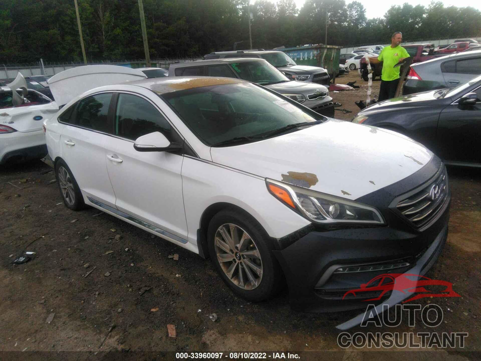 HYUNDAI SONATA 2016 - 5NPE34AF5GH271950