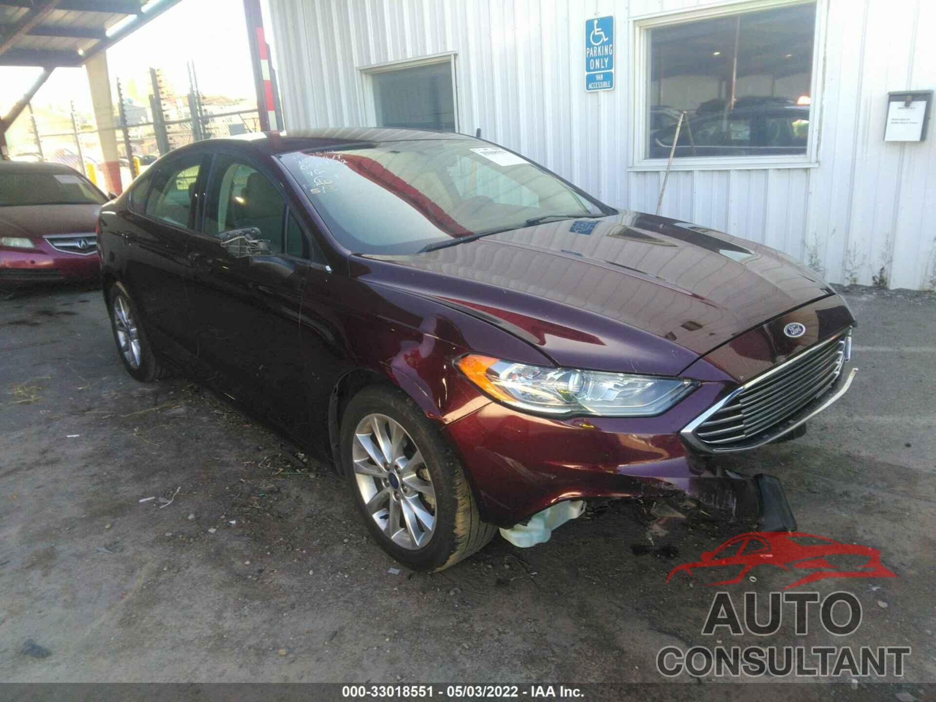 FORD FUSION 2017 - 3FA6P0HD8HR215981
