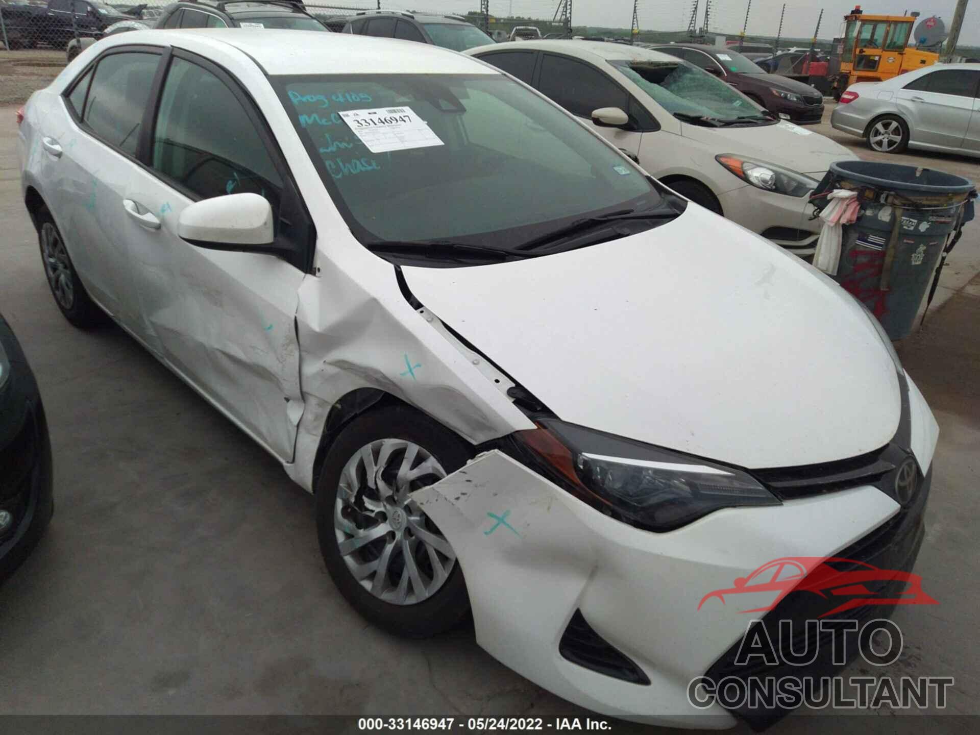 TOYOTA COROLLA 2018 - 2T1BURHE6JC107157