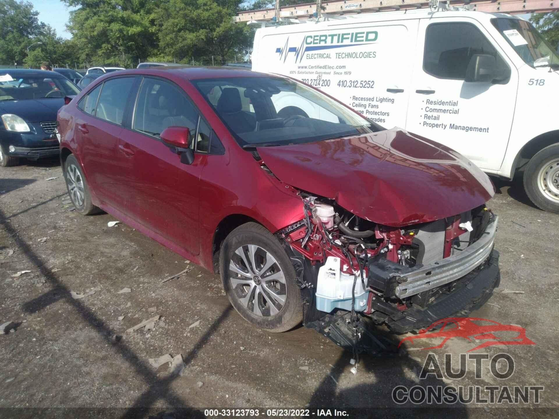 TOYOTA COROLLA 2022 - JTDEAMDE8NJ042756
