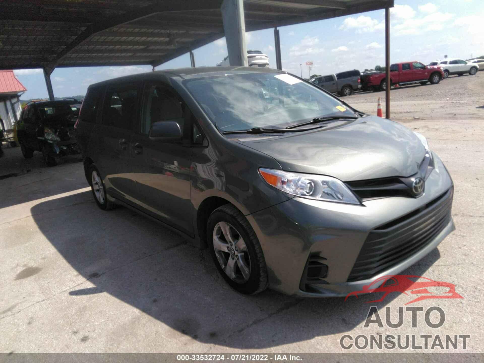 TOYOTA SIENNA 2018 - 5TDZZ3DC4JS901003