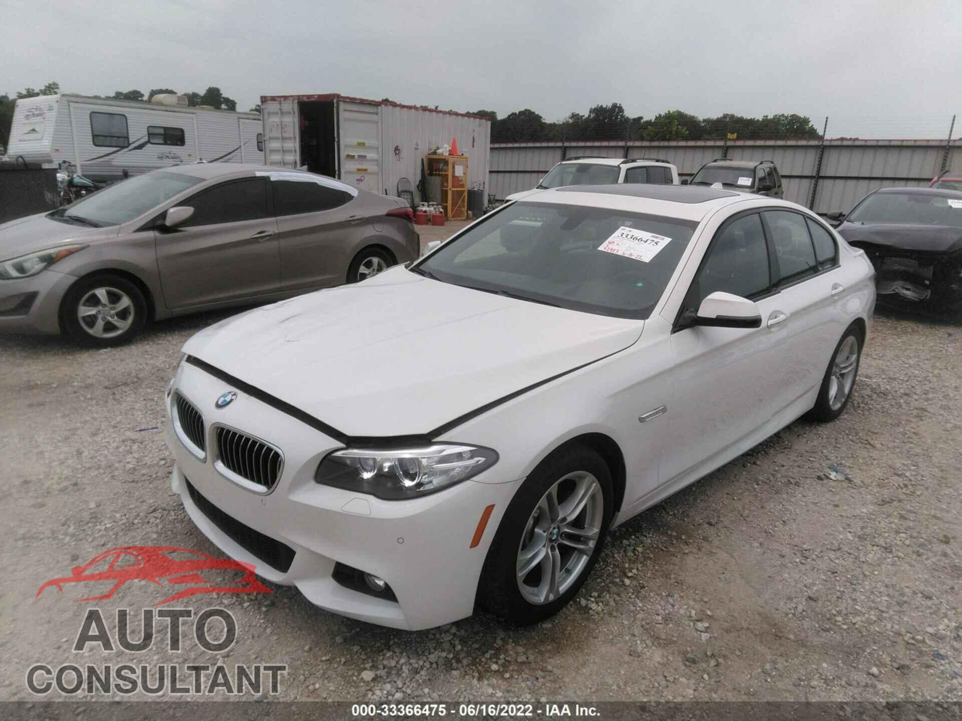 BMW 5 SERIES 2016 - WBA5A7C56GG150910