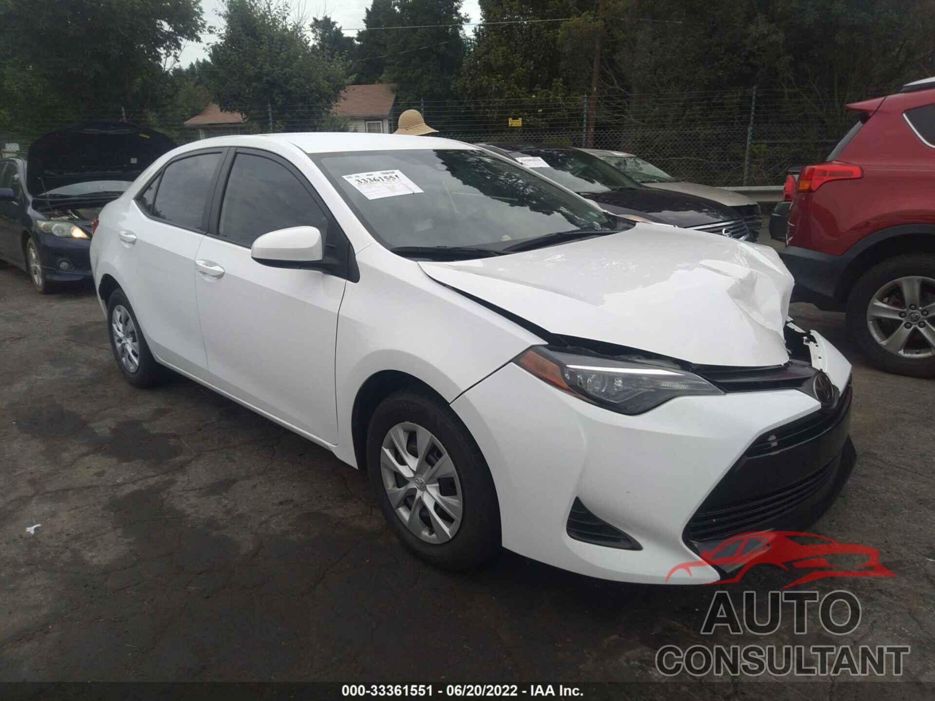 TOYOTA COROLLA 2019 - 5YFBURHE4KP922815