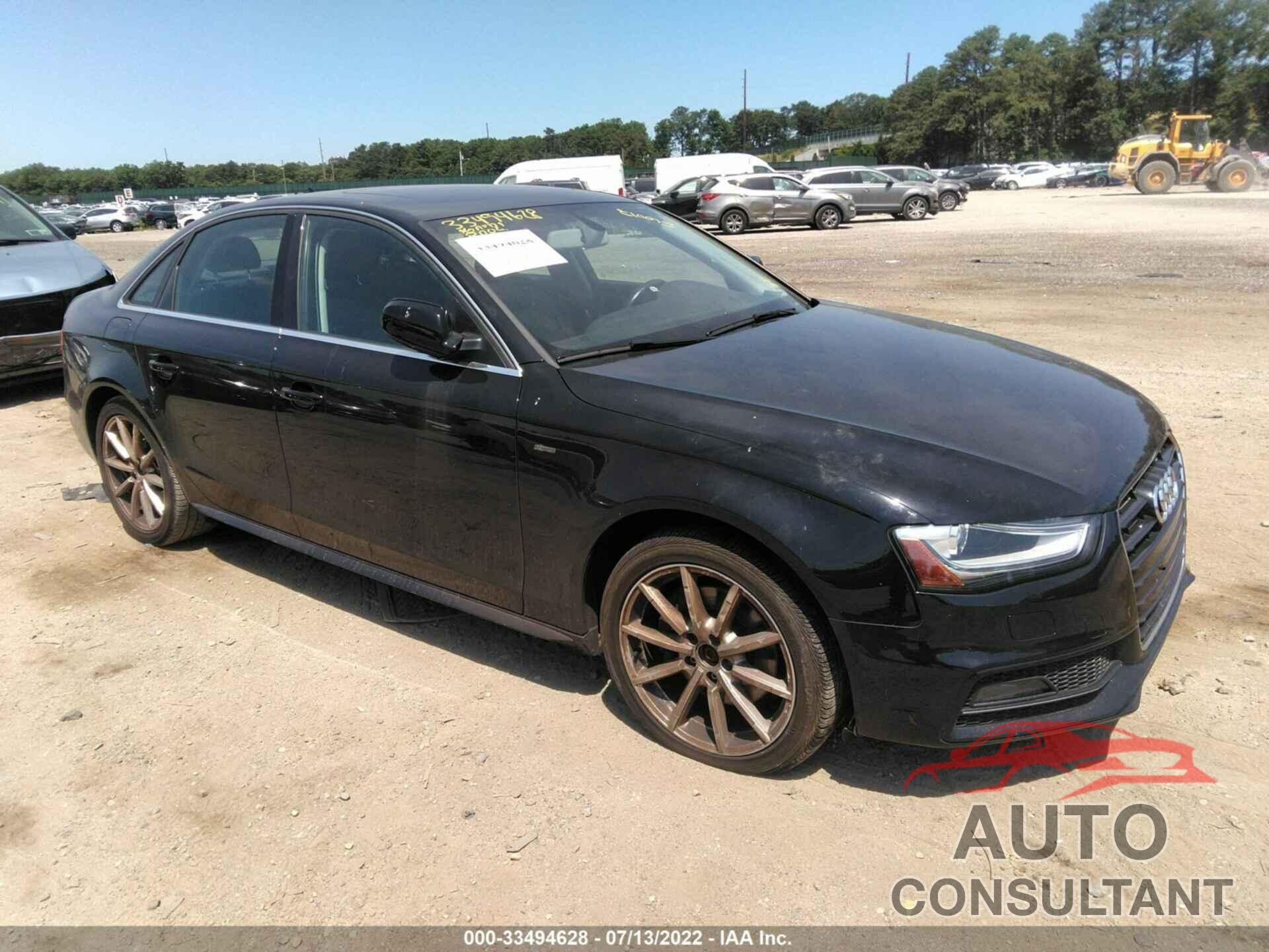 AUDI A4 2016 - WAUAFAFL5GN008597