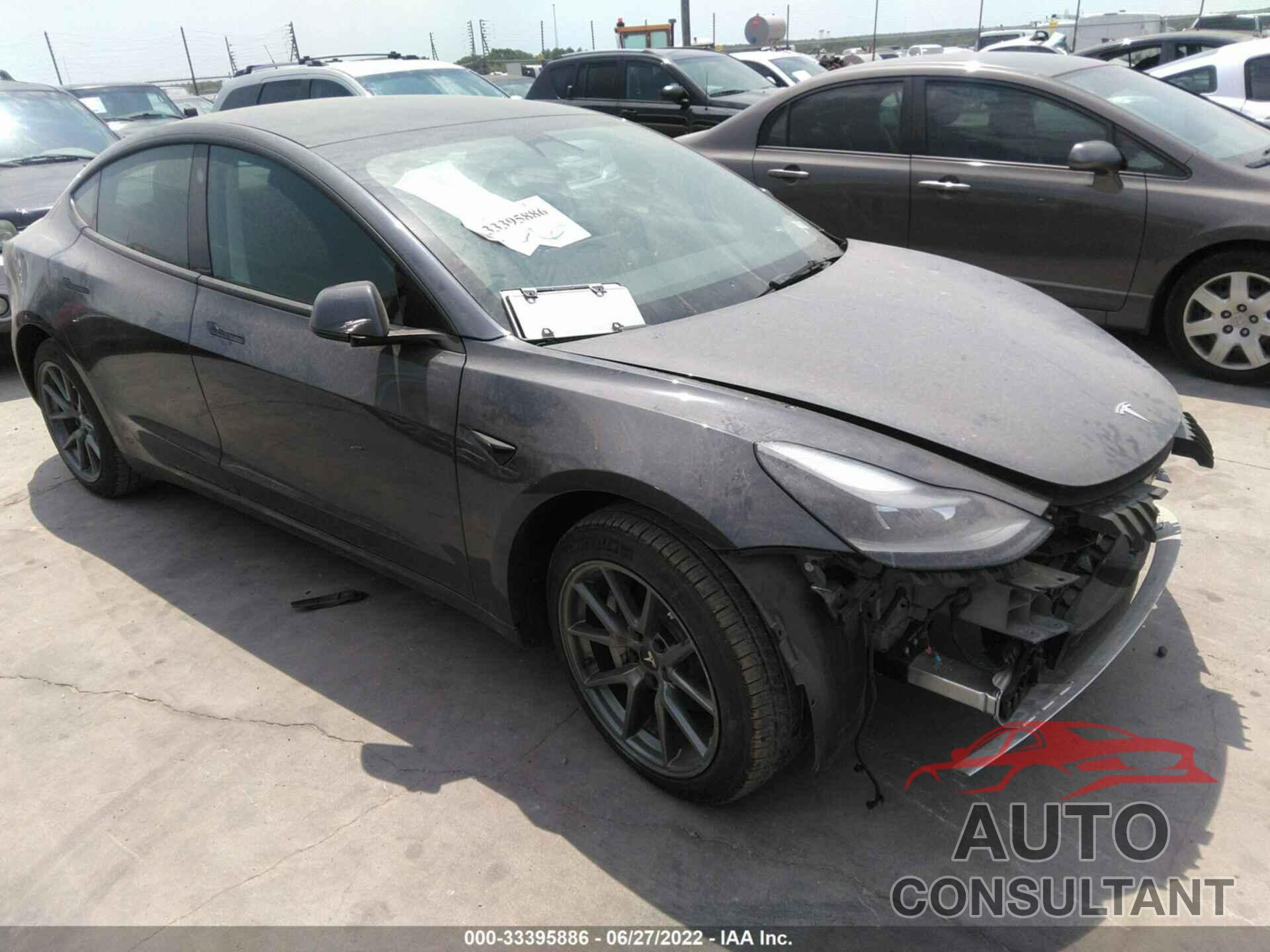 TESLA MODEL 3 2022 - 5YJ3E1EBXNF128673