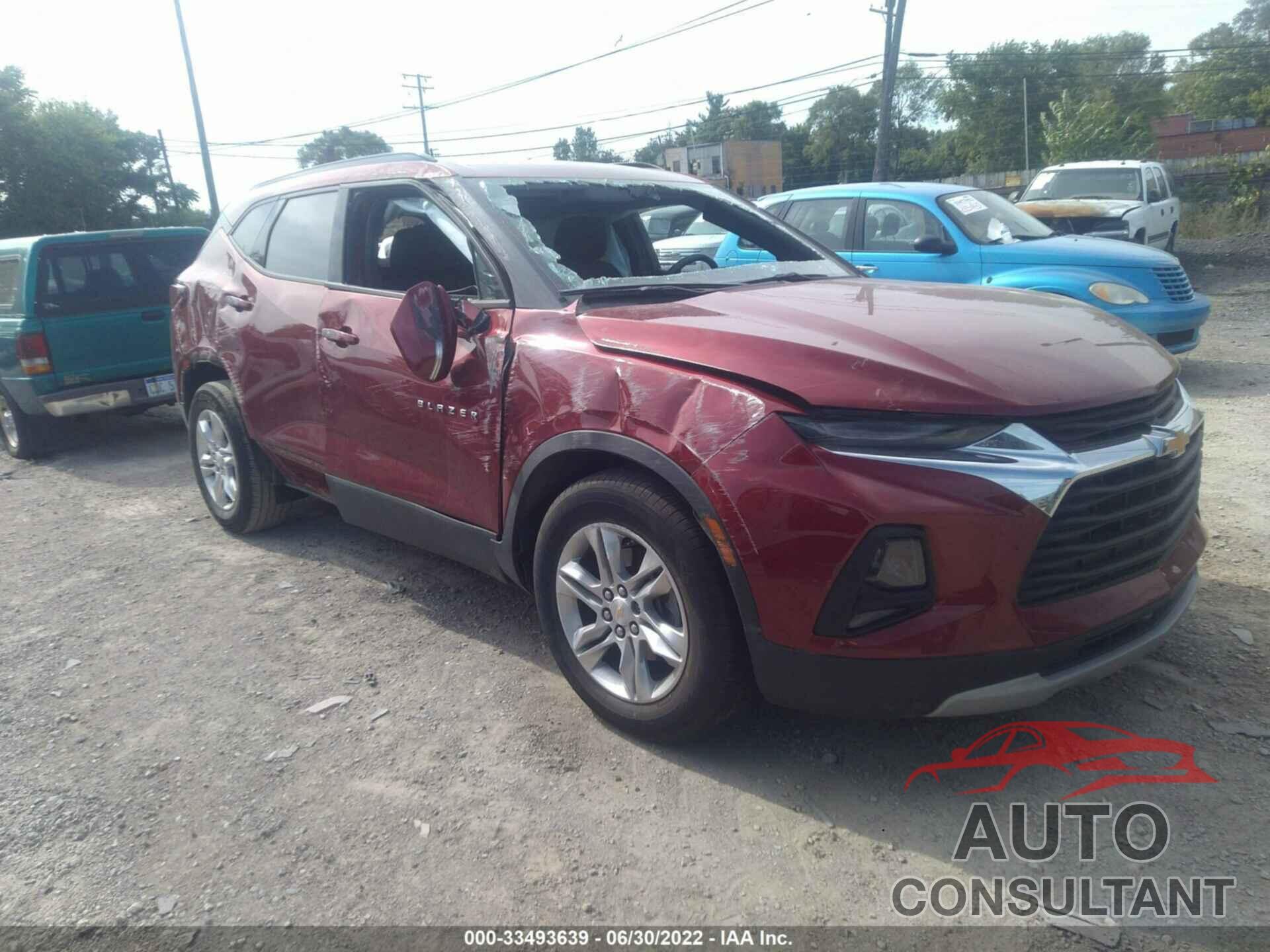 CHEVROLET BLAZER 2020 - 3GNKBBRA7LS539293