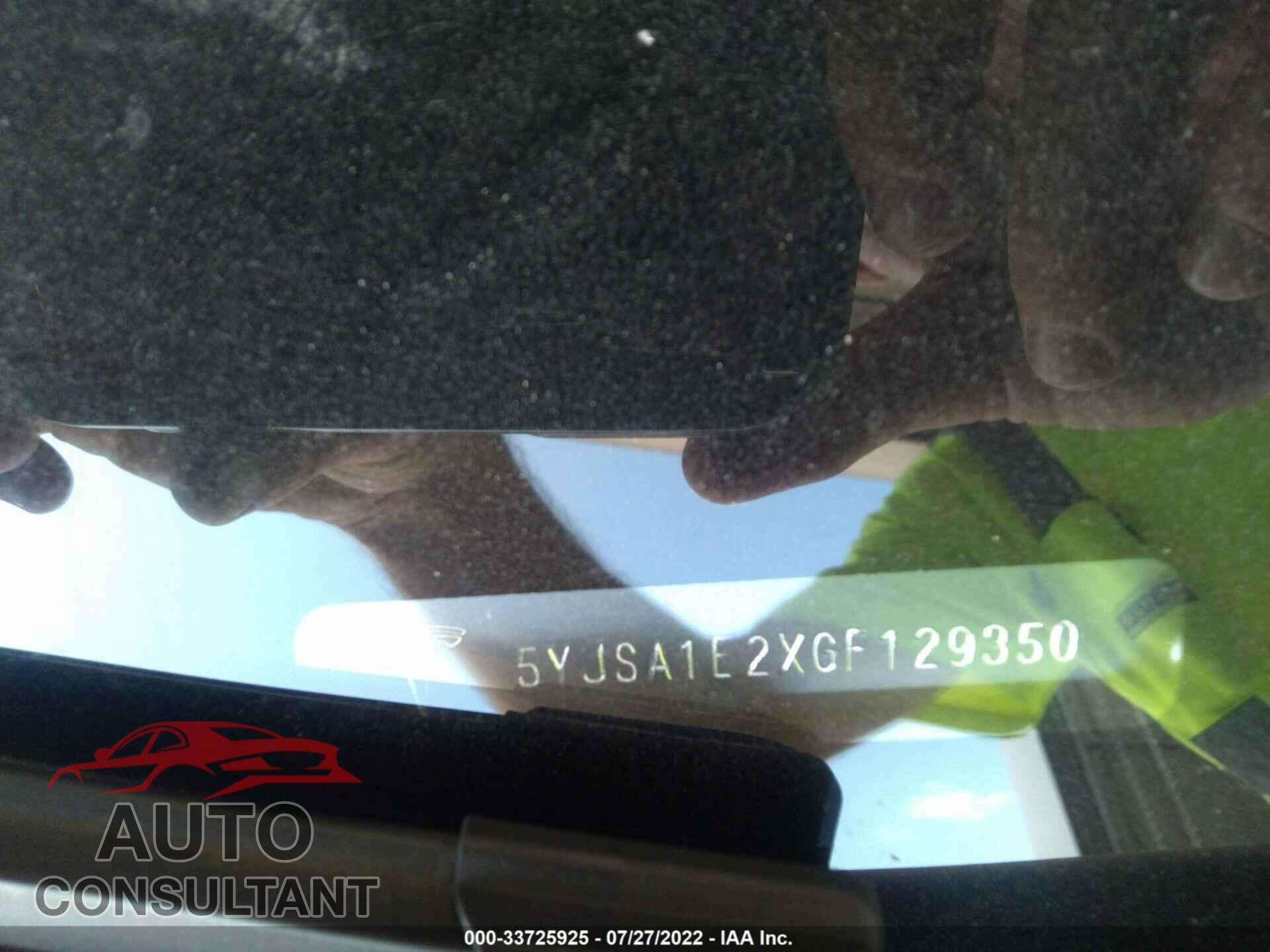 TESLA MODEL S 2016 - 5YJSA1E2XGF129350