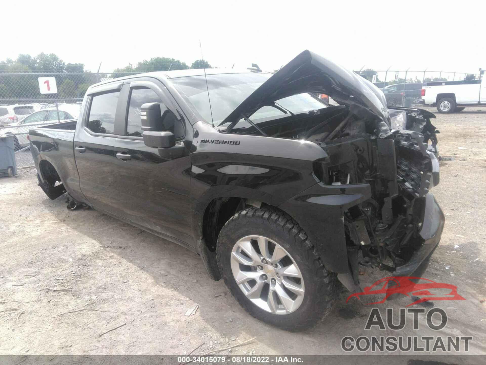 CHEVROLET SILVERADO 1500 2020 - 1GCUYBEF6LZ312875