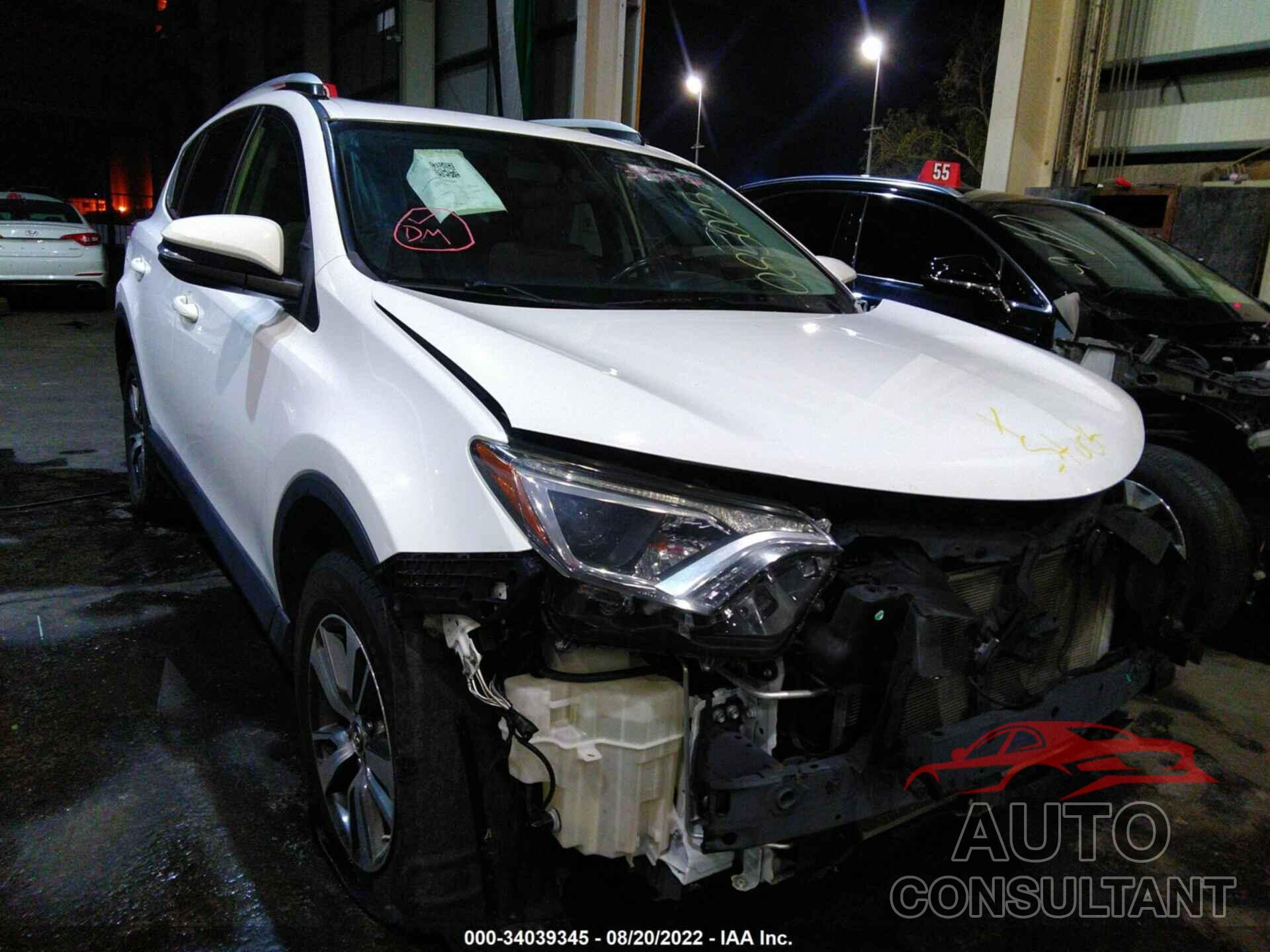 TOYOTA RAV4 2016 - 00MWFREV9GD085005