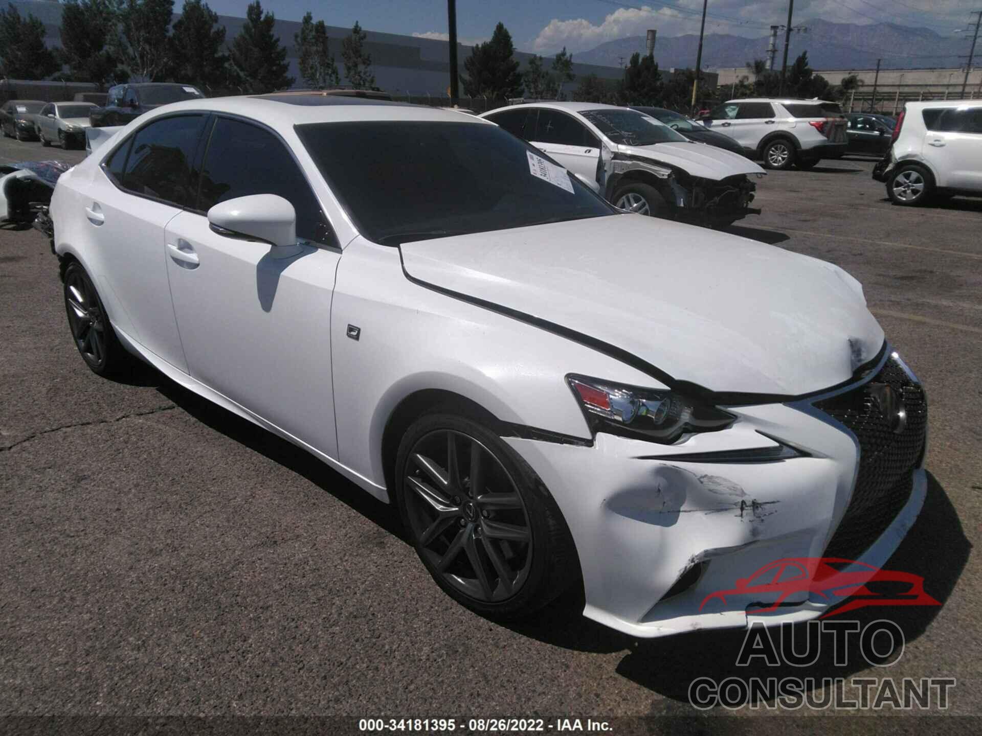 LEXUS IS 350 2016 - JTHBE1D21G5024475