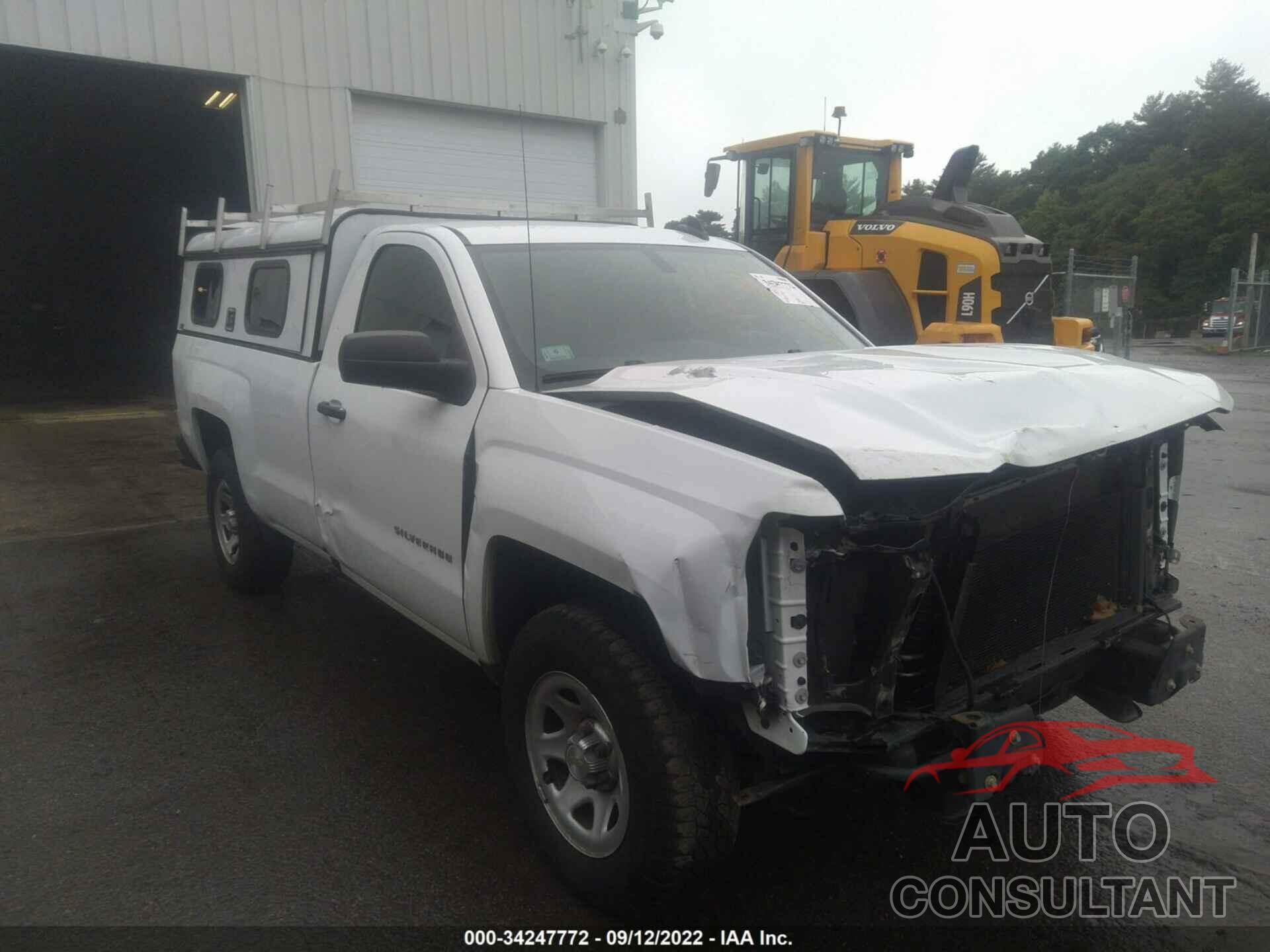CHEVROLET SILVERADO 1500 2016 - 1GCNCNEH3GZ344520