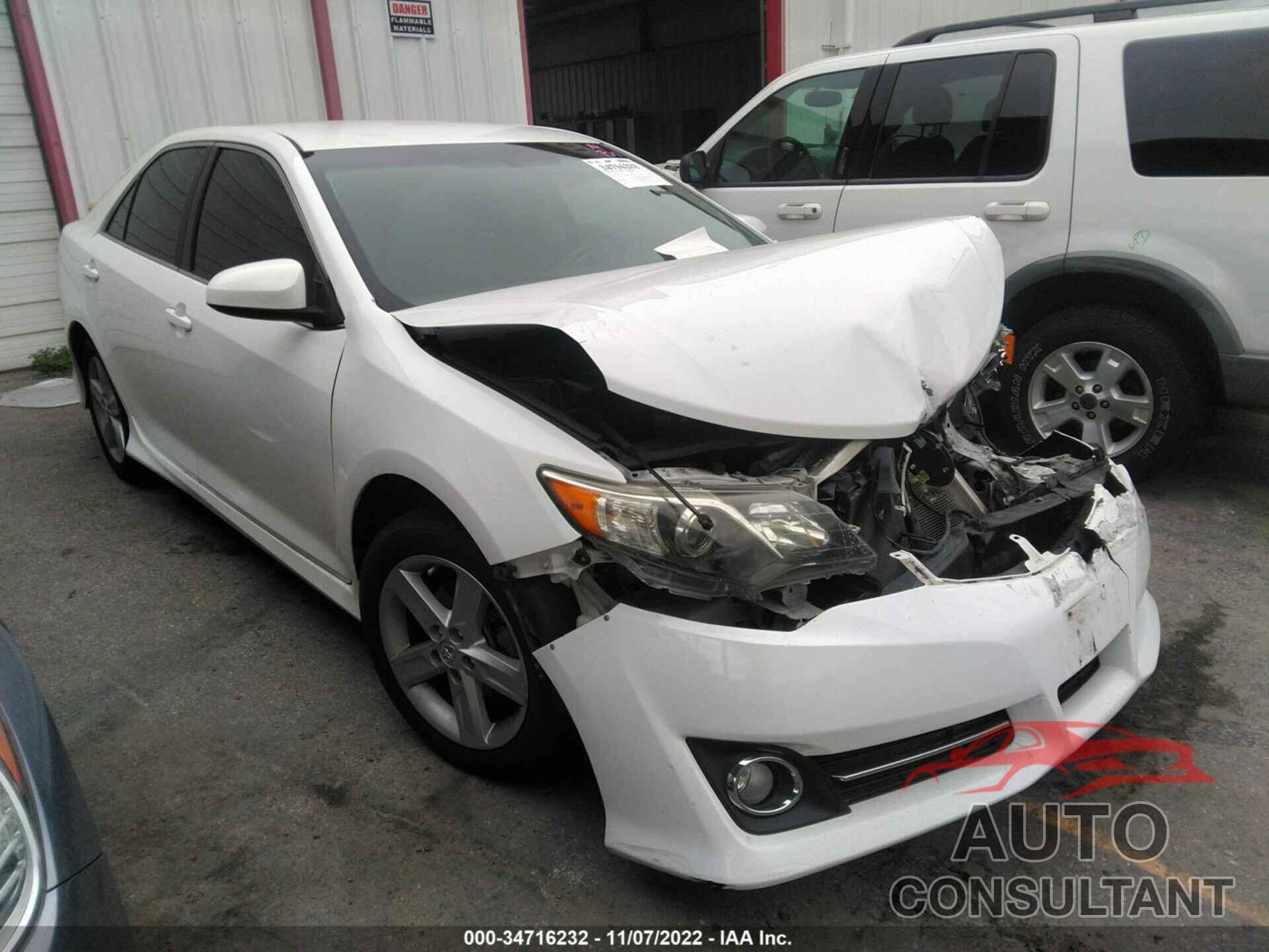 TOYOTA CAMRY 2014 - 4T1BF1FK1EU399034
