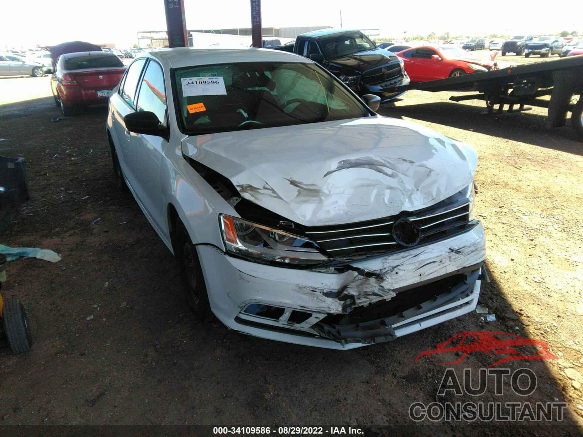 VOLKSWAGEN JETTA SEDAN 2016 - 3VW267AJ8GM331579