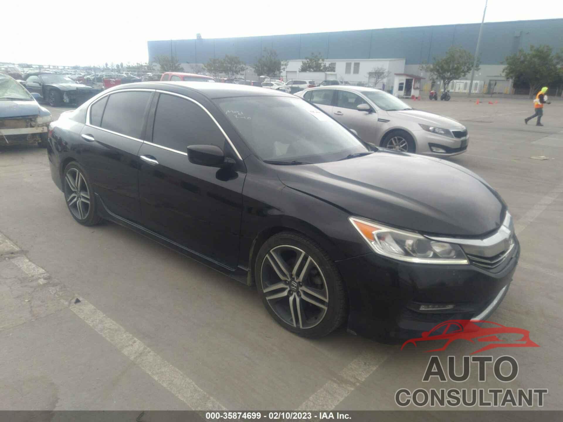 HONDA ACCORD SEDAN 2017 - 1HGCR2F55HA083434