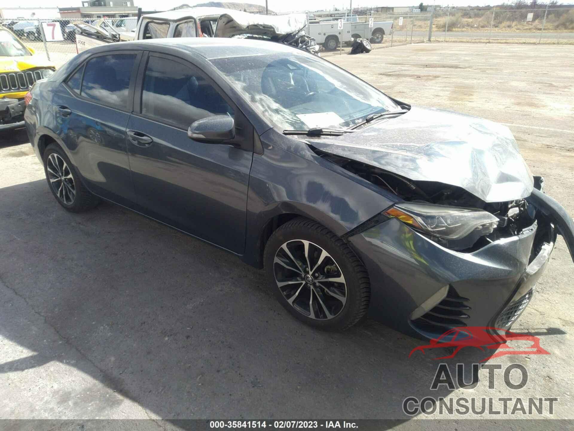 TOYOTA COROLLA 2017 - 5YFBURHE9HP608361