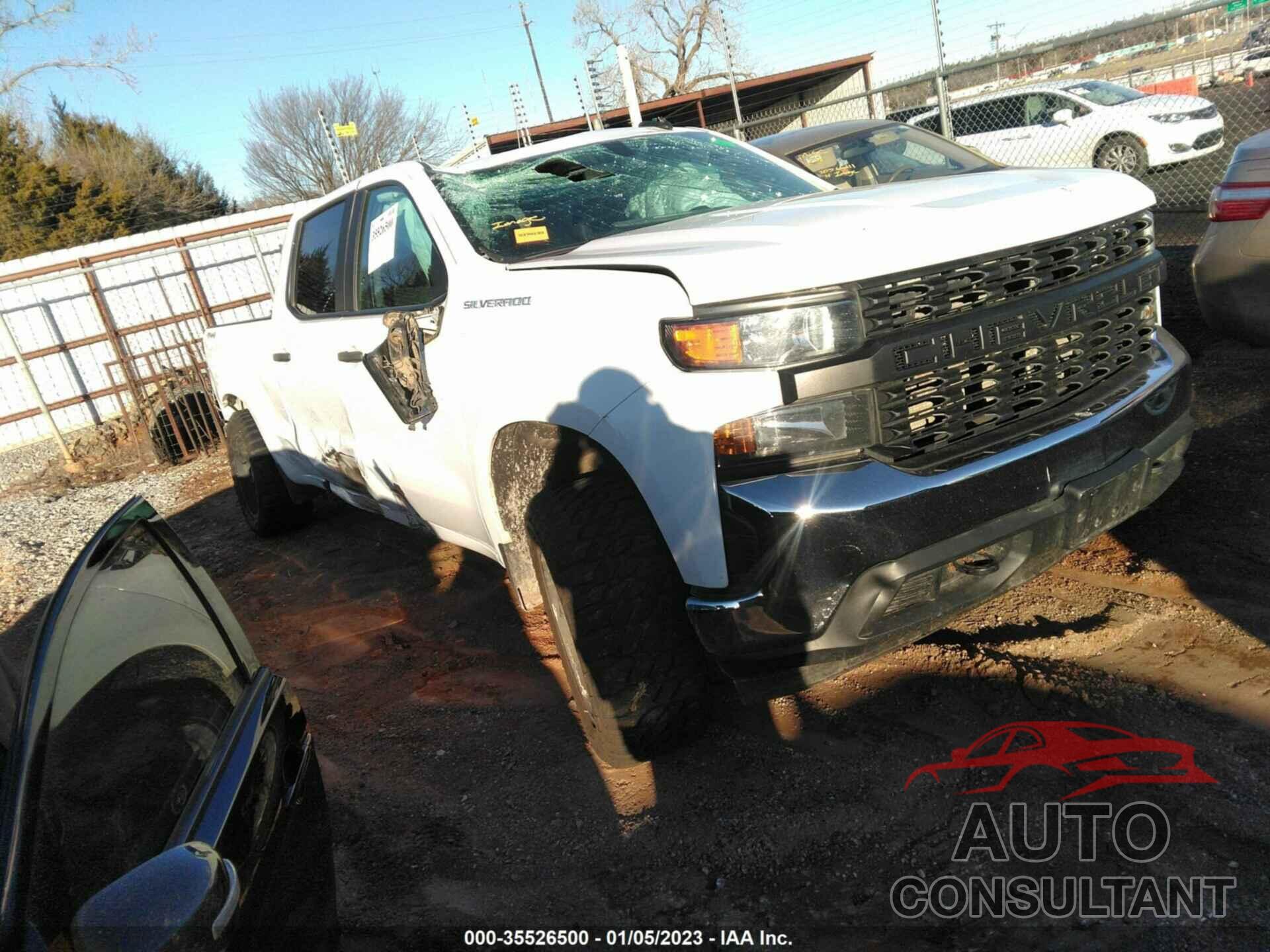 CHEVROLET SILVERADO 1500 2019 - 1GCUYAEF3KZ191361