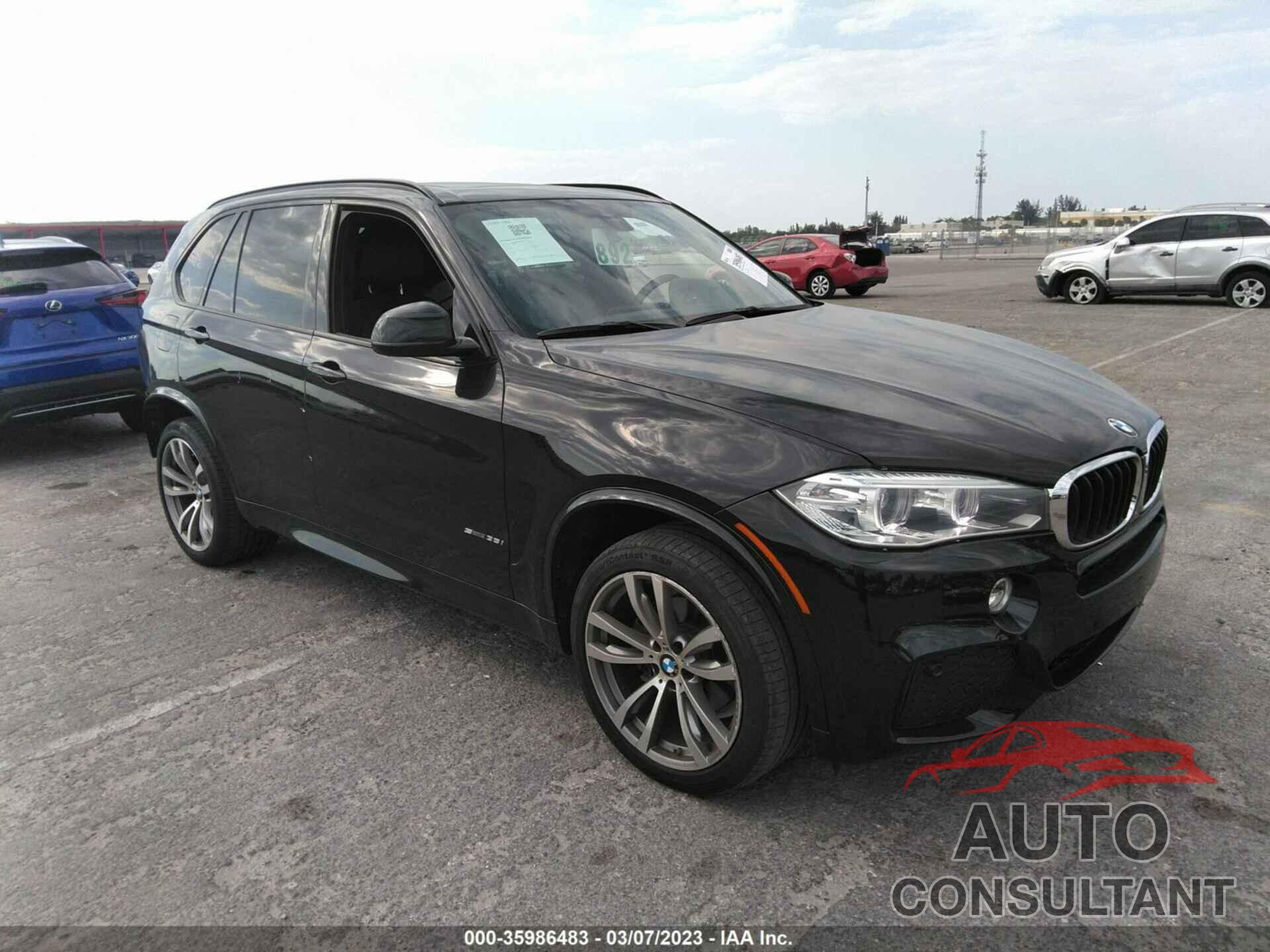 BMW X5 2016 - 5UXKR2C53G0H42597