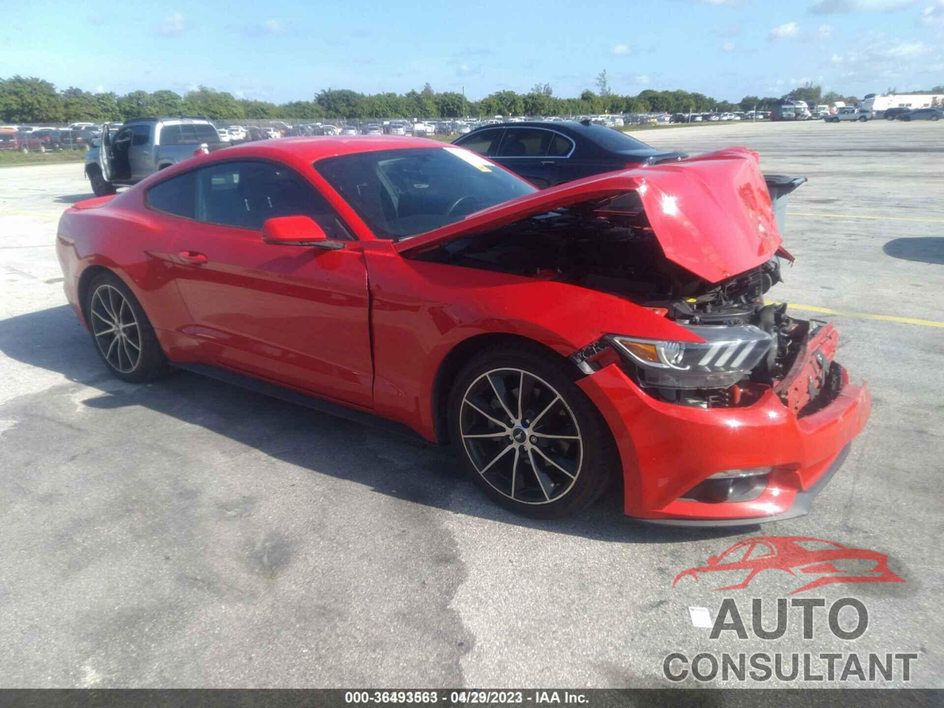 FORD MUSTANG 2016 - 1FA6P8TH5G5200252